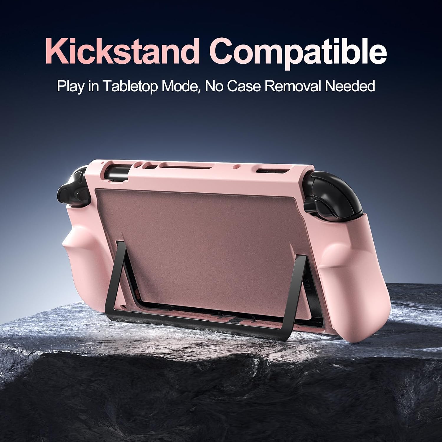 Detalle de ProCase Dockable Switch 2 Grip Case with Protective Front Cover – Light Pink