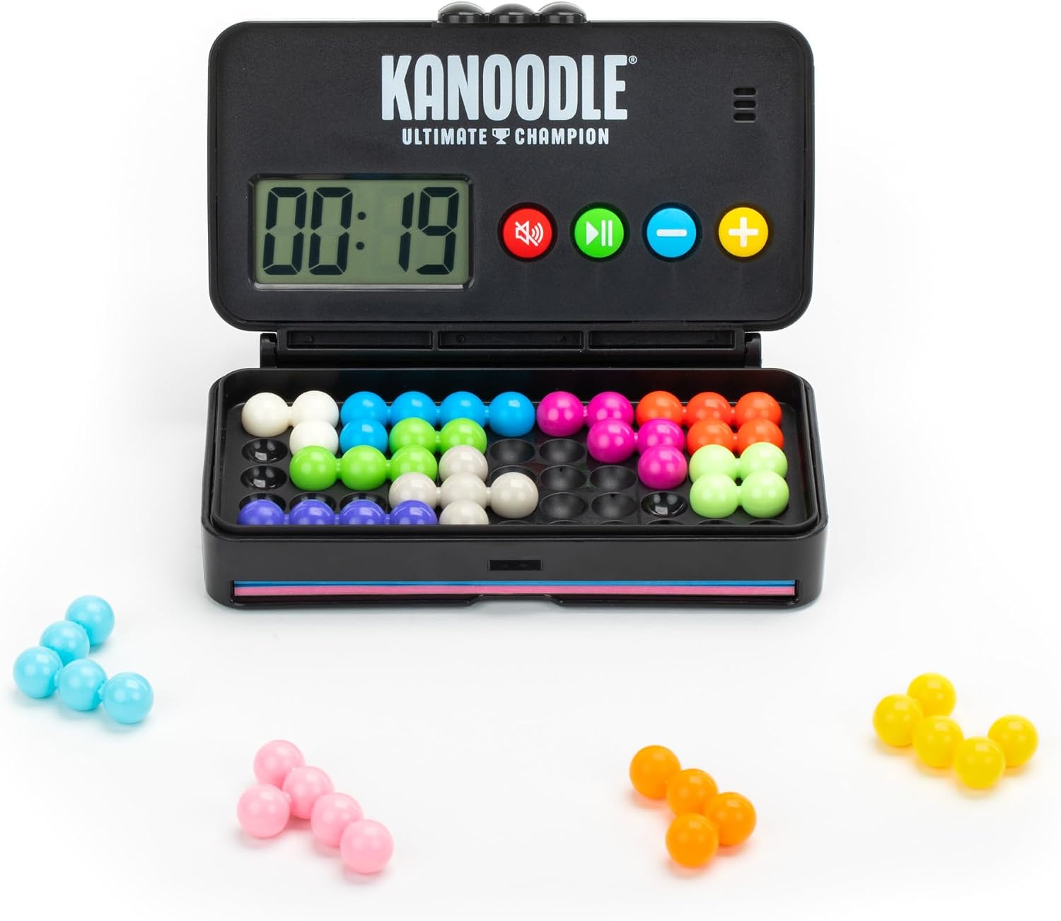 Detalle de Learning Resources Kanoodle Ultimate Champion puzzelspel met 500 uitdagingen en timer