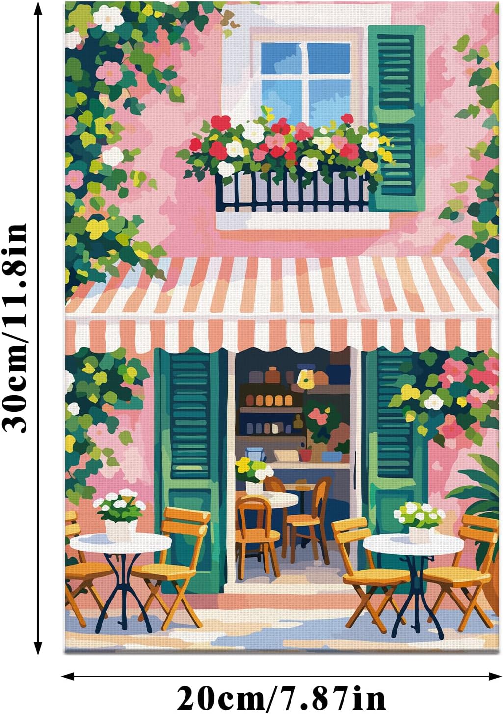 Thumbnail 6 de Kaieteur 6 Pack Painting by Number Kits for Adults and Beginners (20x30cm)