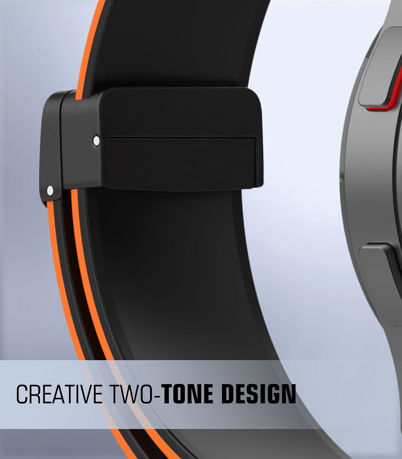 Thumbnail 3 de MoKo Strap for Samsung Galaxy Watch 44mm, silicone bands
