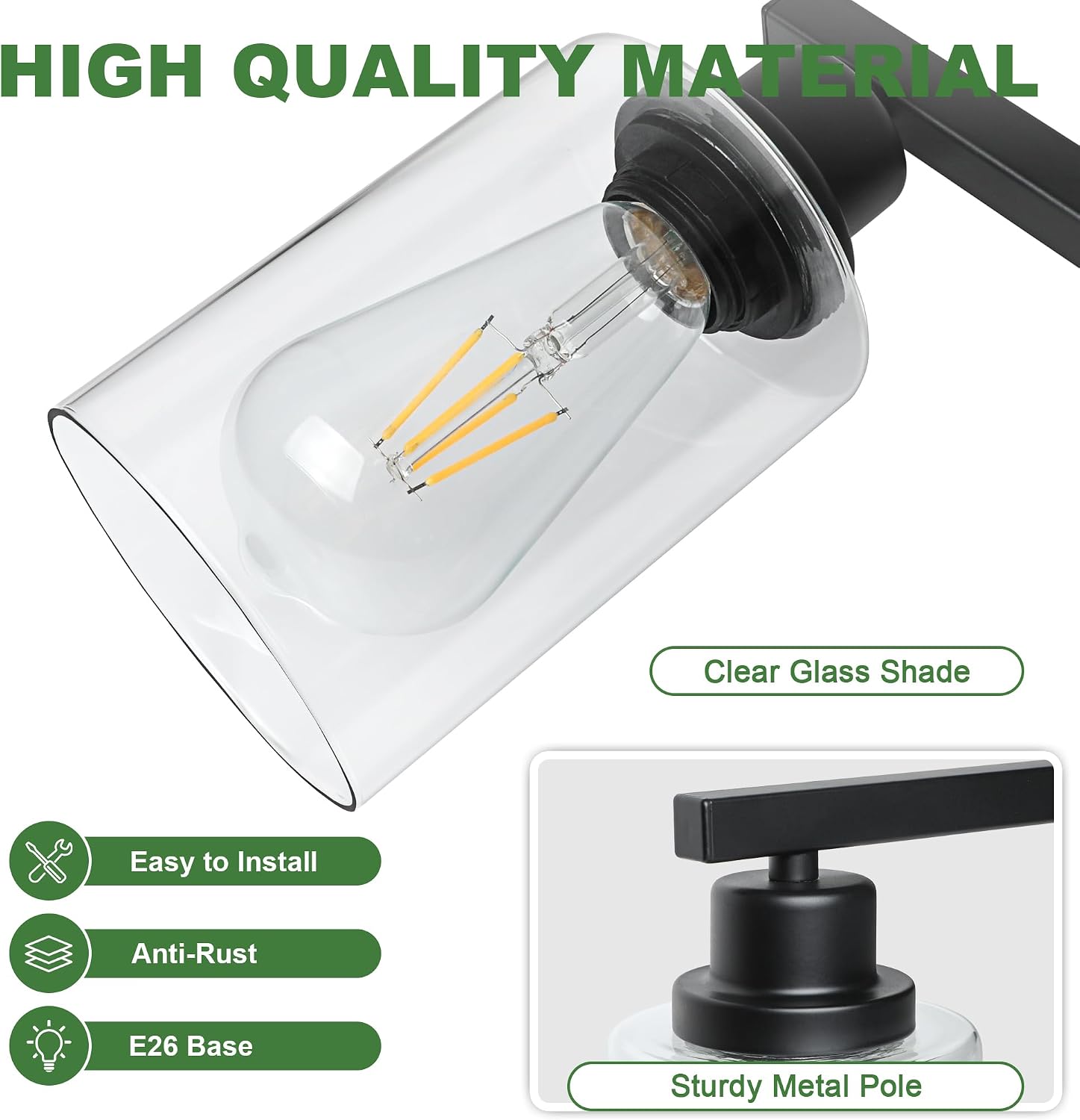 Detalle de Ascher Bathroom Vanity Light, 4-Light
