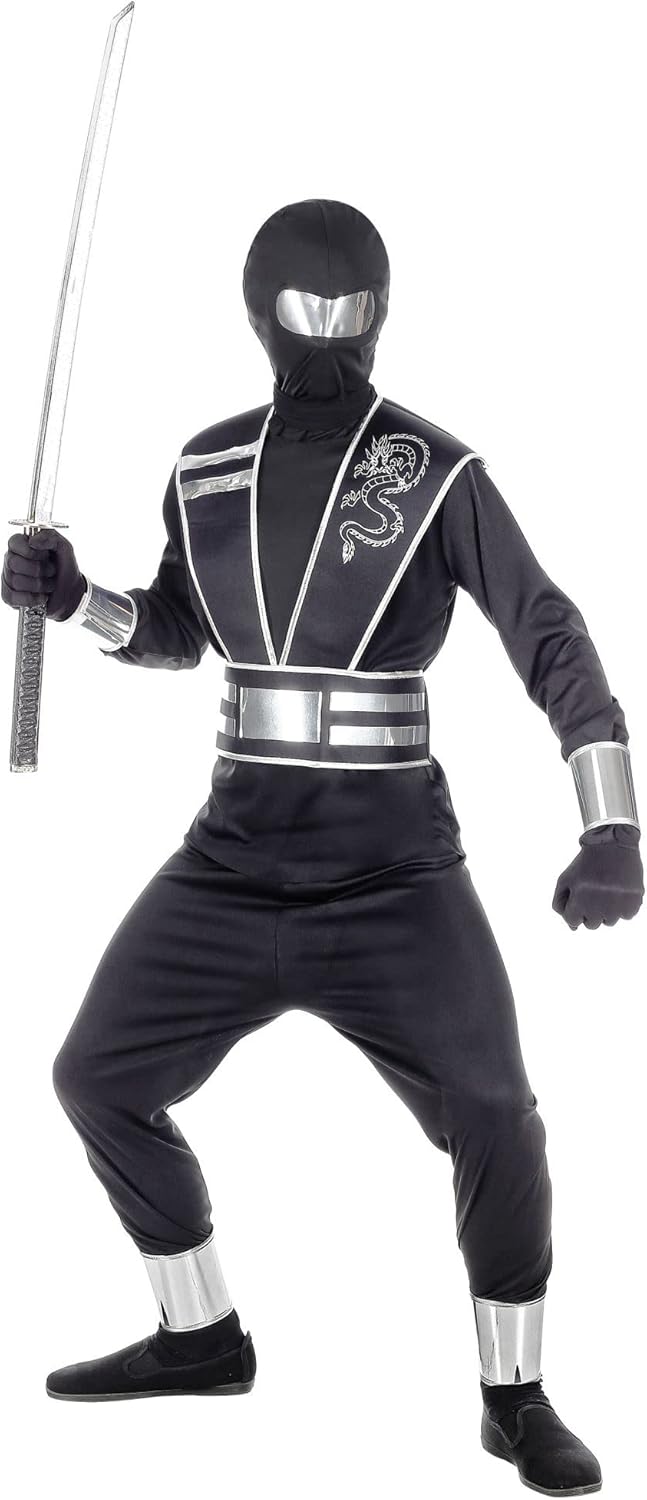 Thumbnail 2 de W WIDMANN MILANO Party Fashion Kinderkostüm Mirror Ninja (kämpfer, Ninja-Look) – Karneval & Halloween