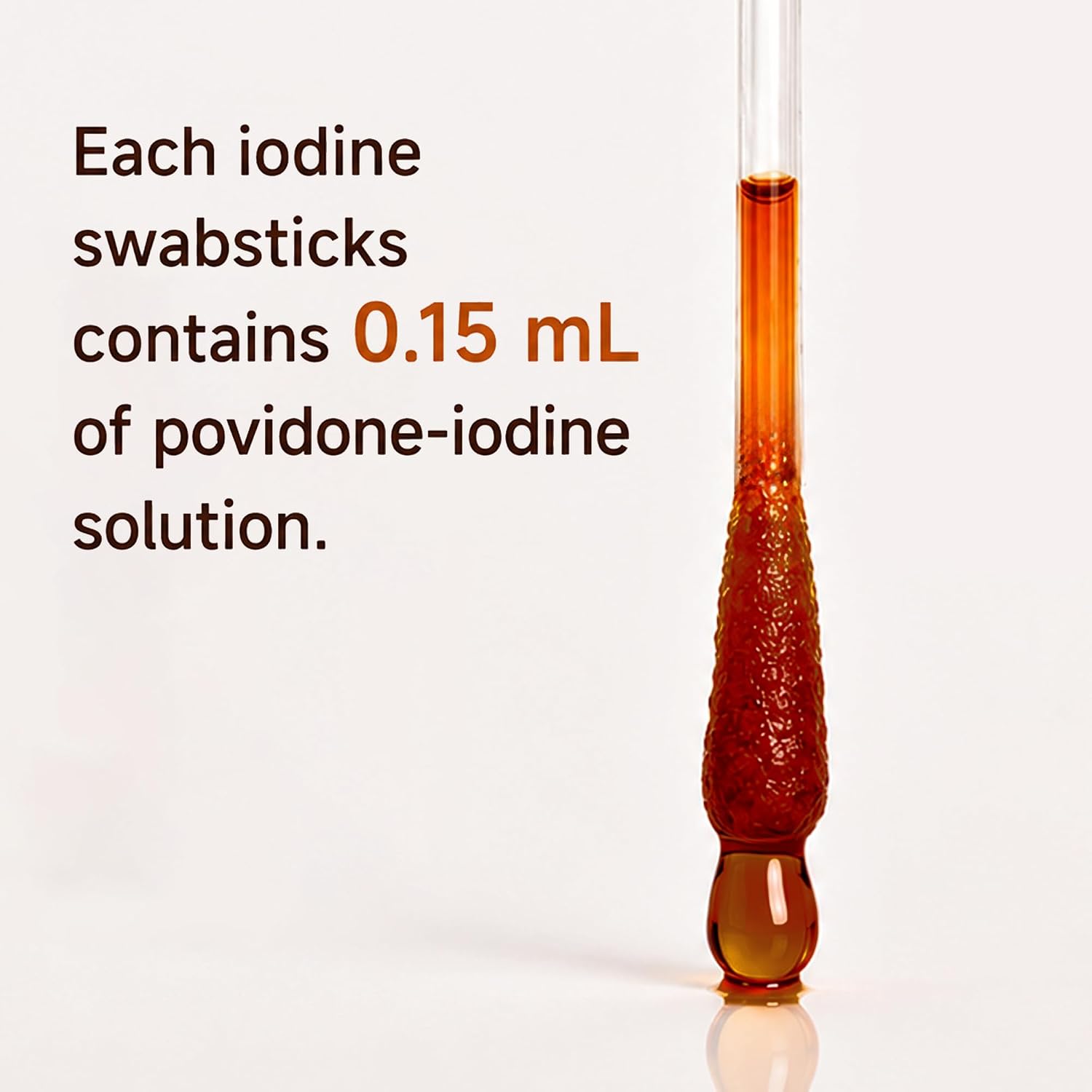 Thumbnail 1 de Povidone Iodine Swabsticks (100 Count) with Snap-Release Solution