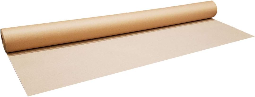 Detalle de Brown Kraft Wrapping Paper Roll 750mm