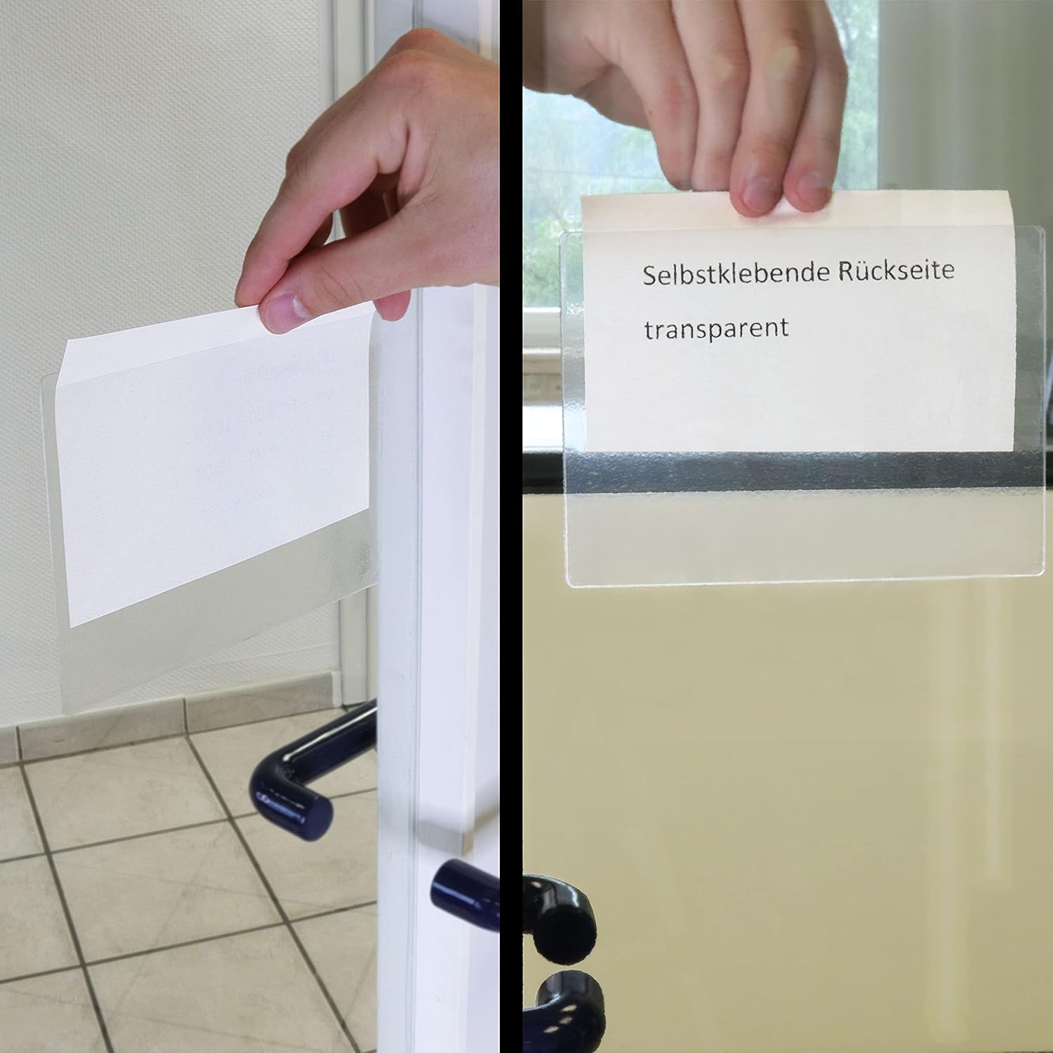 Thumbnail 1 de Selbstklebetaschen 20 Stück transparent 📎