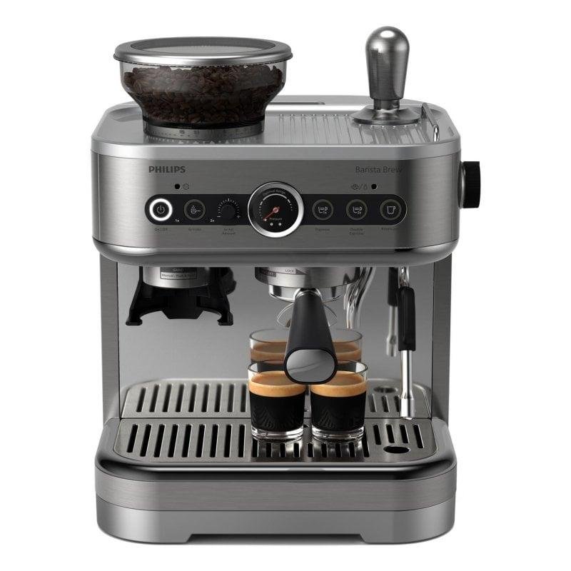 Thumbnail 3 de Philips Barista Brew: Cafetera semiautomática con molinillo y espumador, 2,3 L, 15 bares
