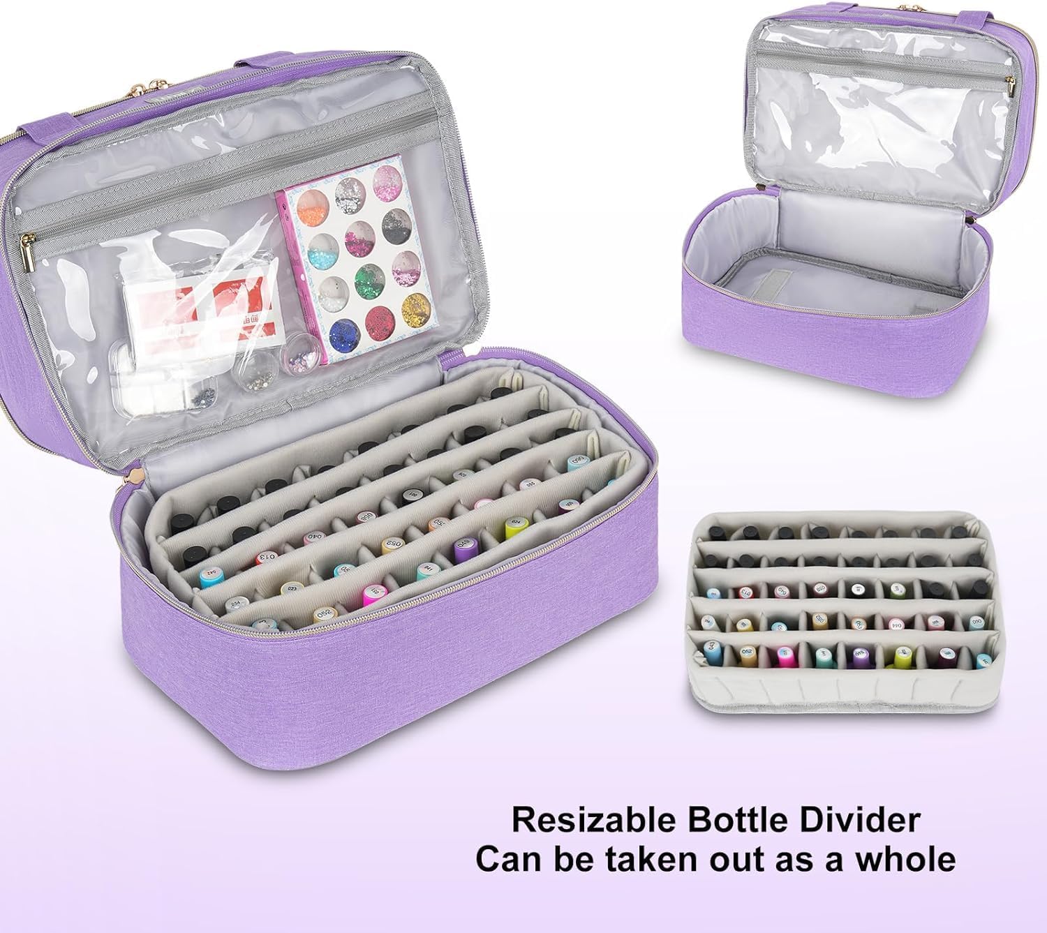 Detalle 2 de LEFOR·Z Nagellack Aufbewahrung Tasche