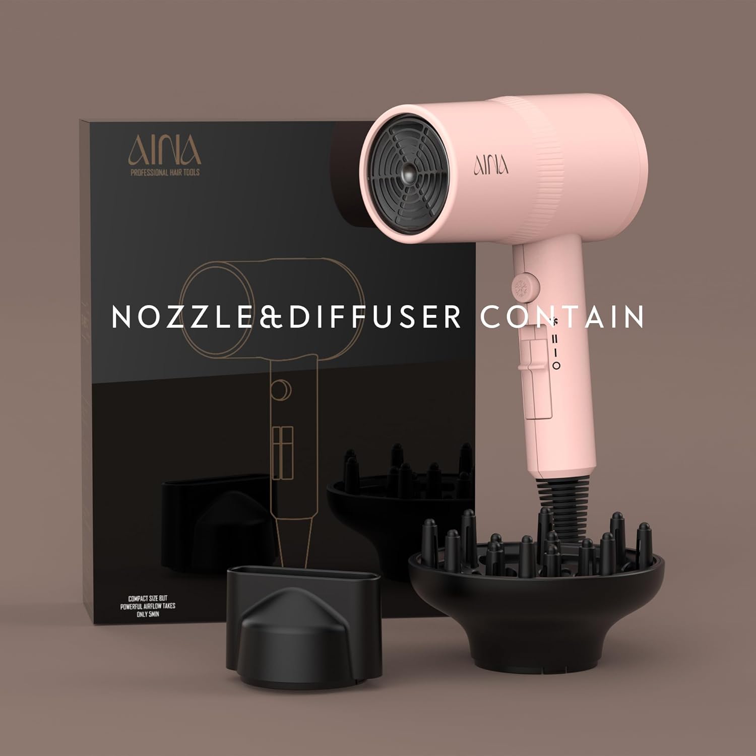 Thumbnail 4 de AINA Hair Dryer with Ionic Power 1600W
