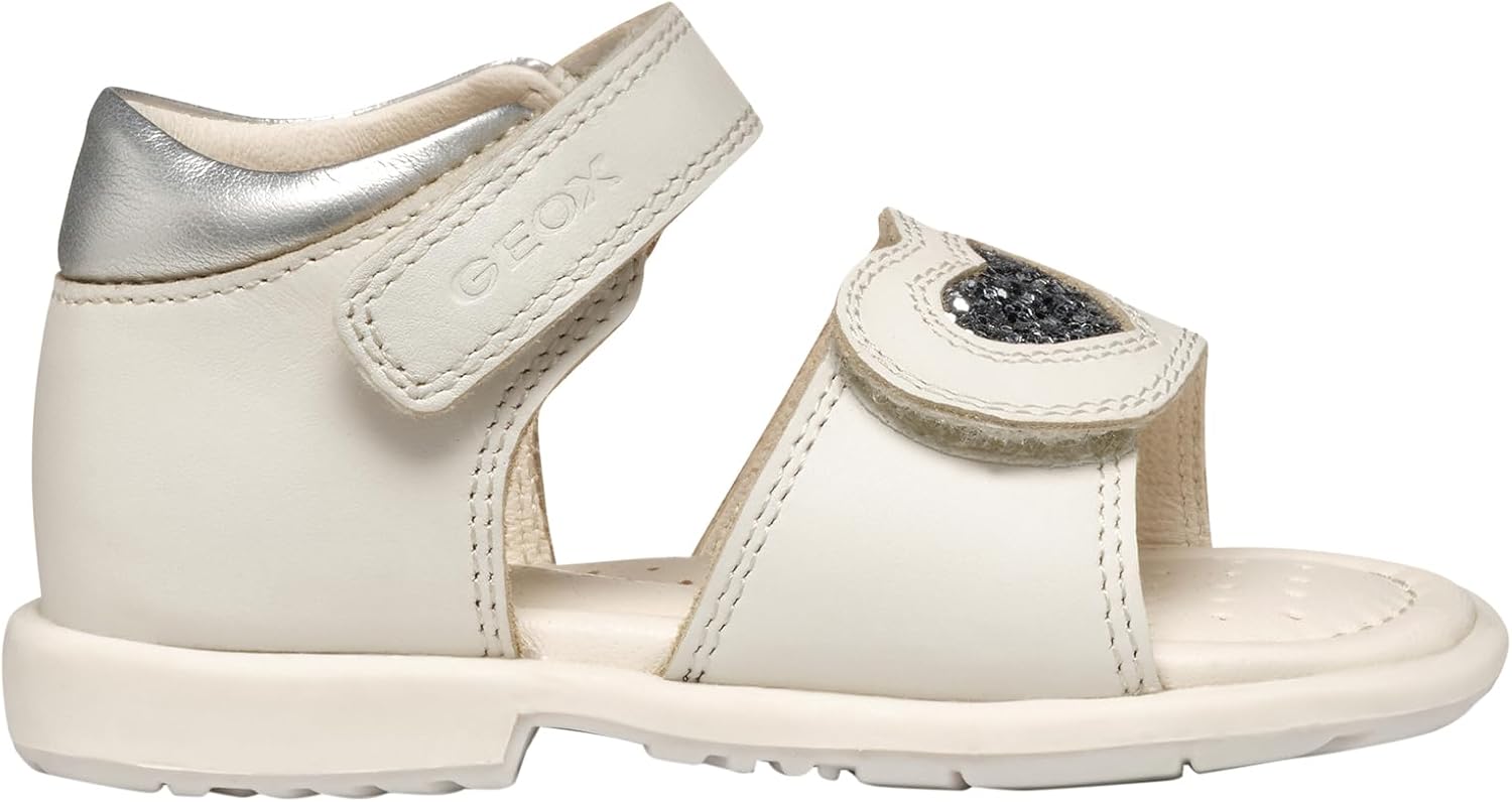 Detalle de Geox Baby-Mädchen B Verred B Sandal – Atmungsaktiv, ideell für warme Tage