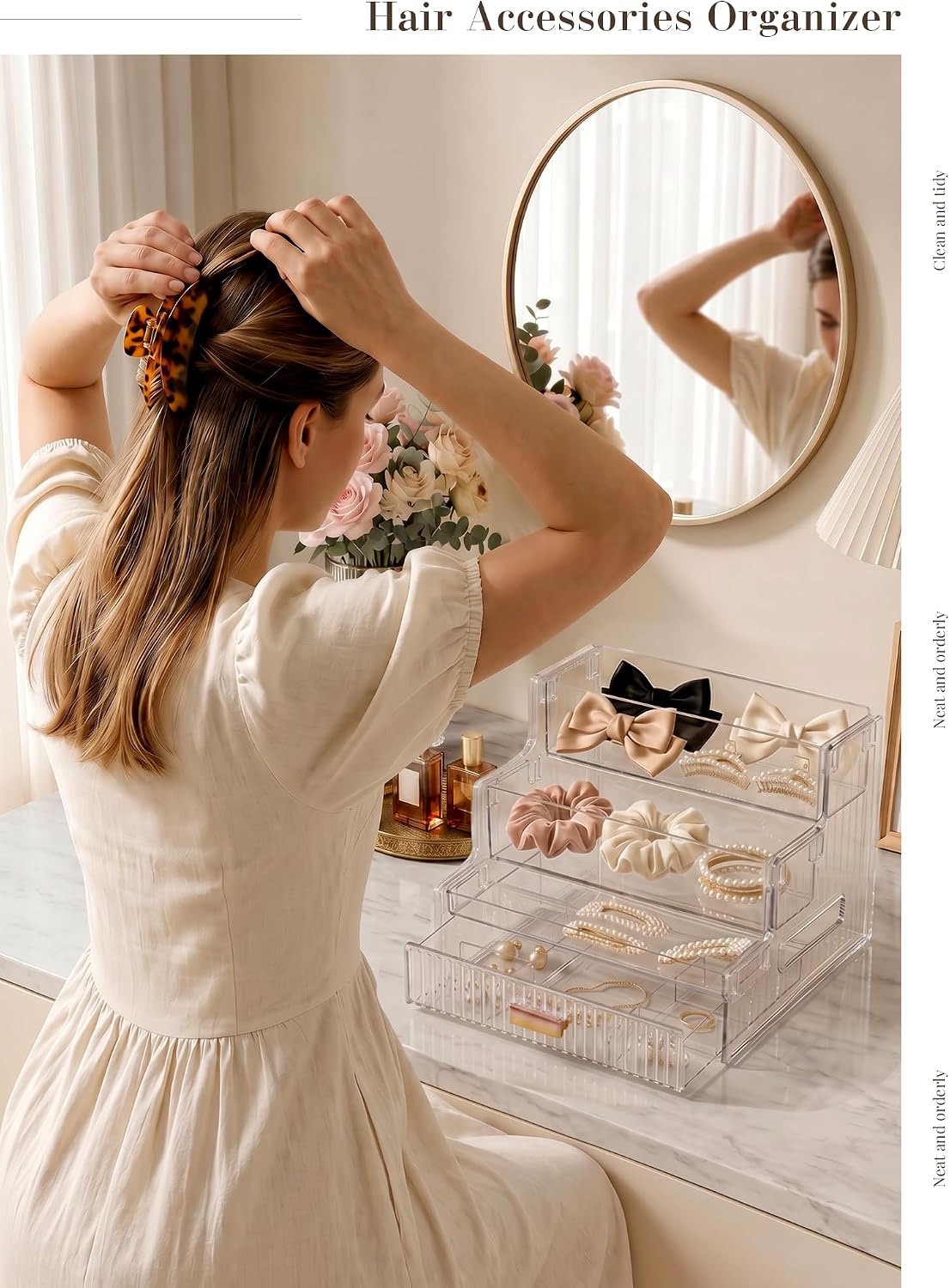 Thumbnail 6 de Booklov Makeup Organizer, 3-Tier