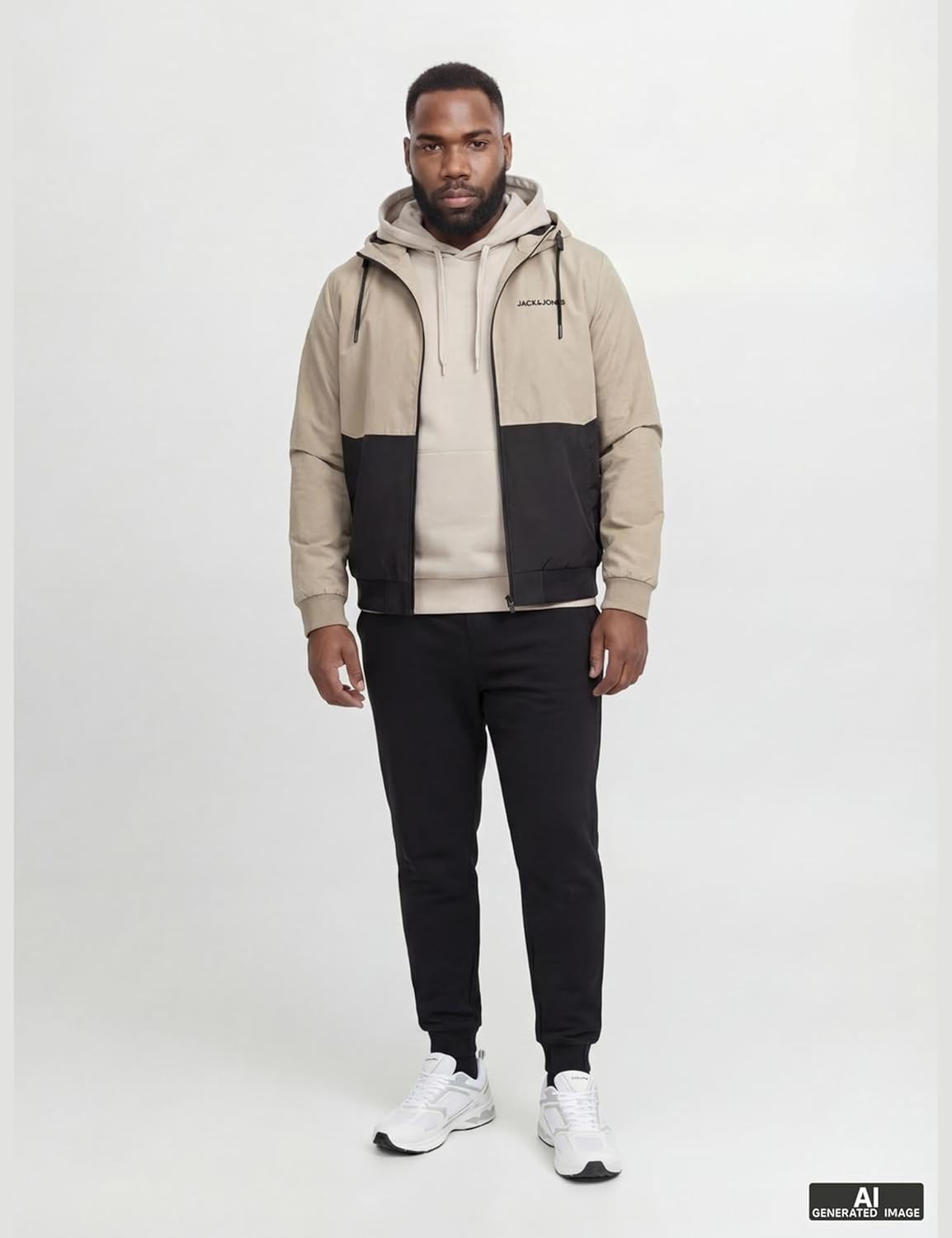 Thumbnail 2 de JACK & JONES Sweatpants Regular Fit in cotone