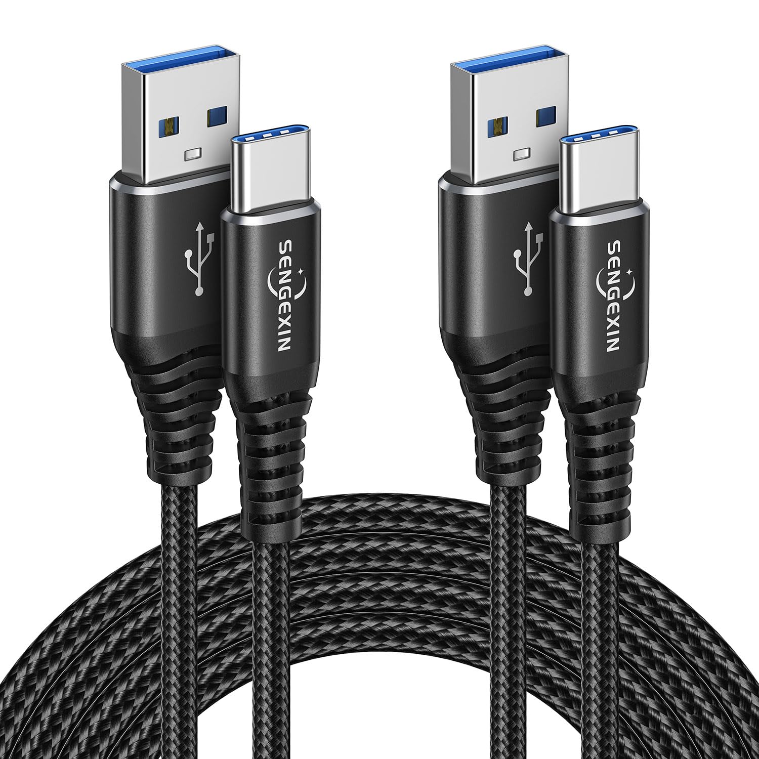 Detalle de Long USB C Cable 3M 2Pack for PS5 Controller