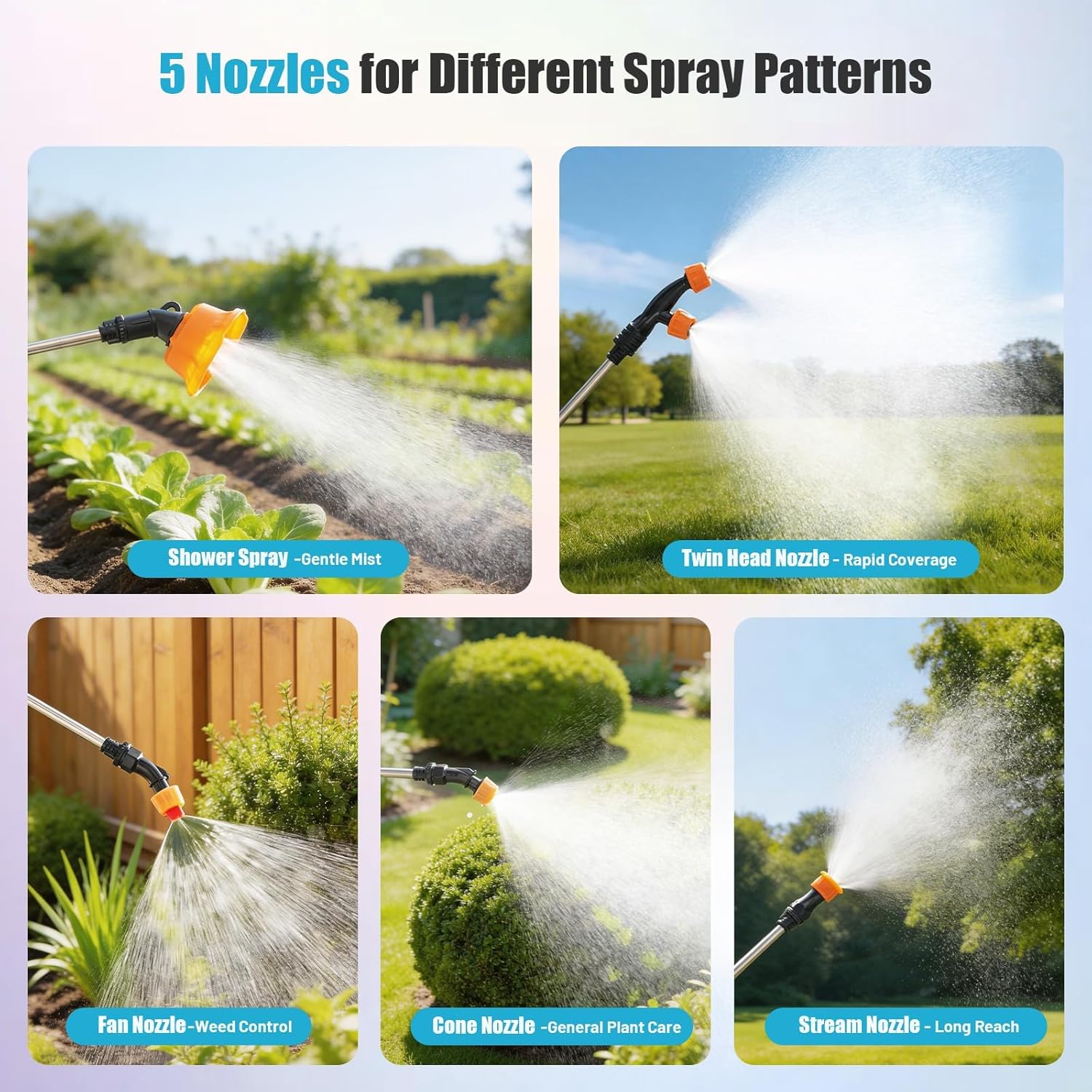 Thumbnail 5 de SideKing Knapsack Sprayer 16L — Electric Backpack Sprayer for Gardens