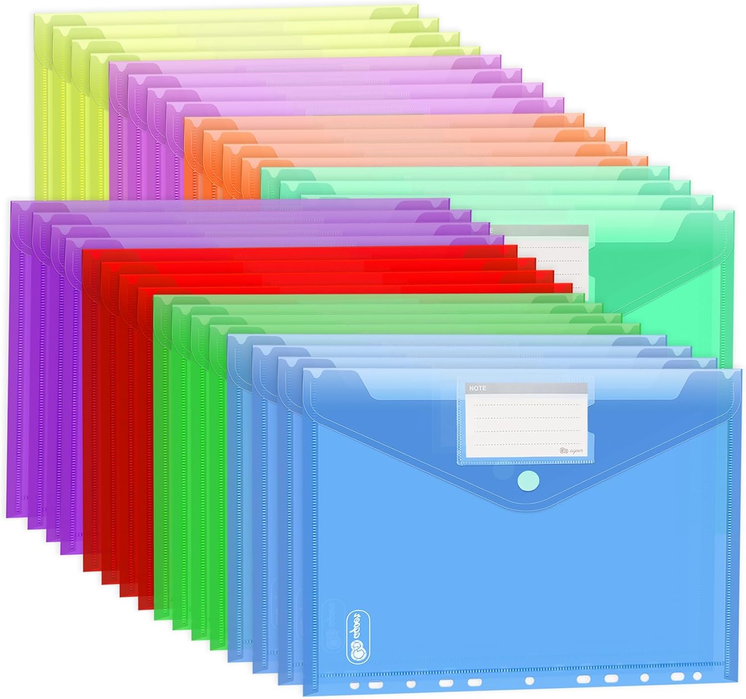 Detalle de Agoer A4 Wallets Wide 32Pcs