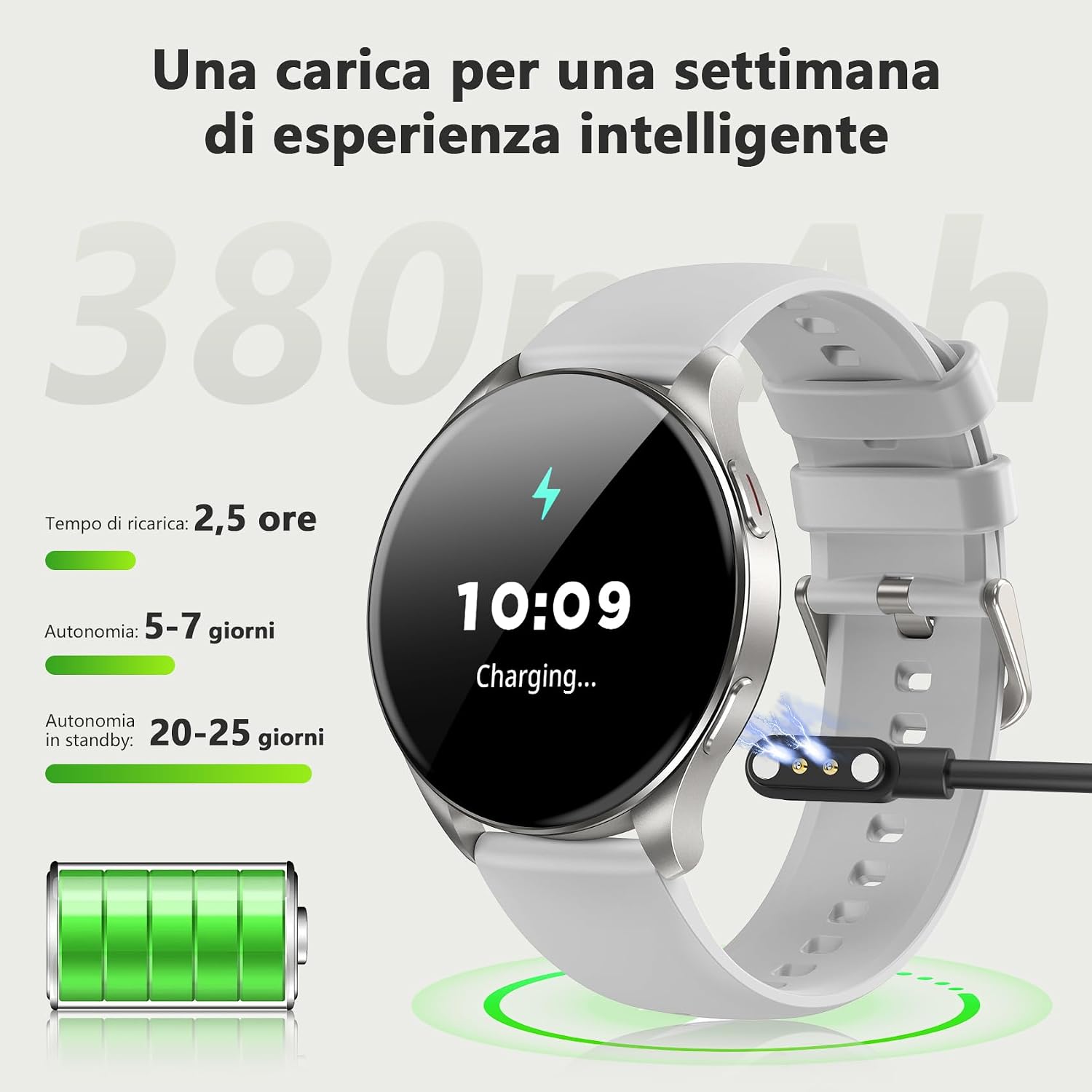 Thumbnail 6 de Blackview Smartwatch Uomo Donna: display AMOLED da 1,43'', chiamate Bluetooth e monitoraggio salute completo