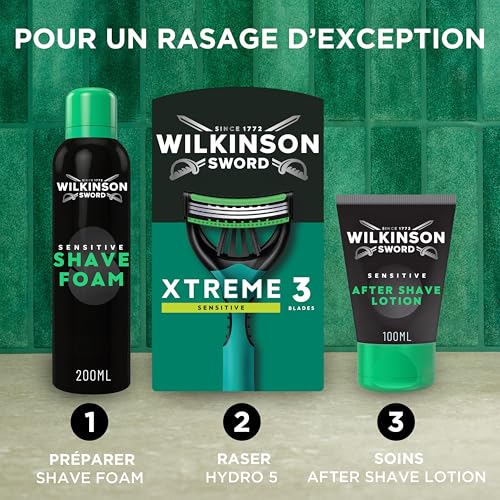 Thumbnail 7 de Wilkinson Sword Xtreme 3 Sensitive – rasoir jetable, lot de 16 (8 offerts)