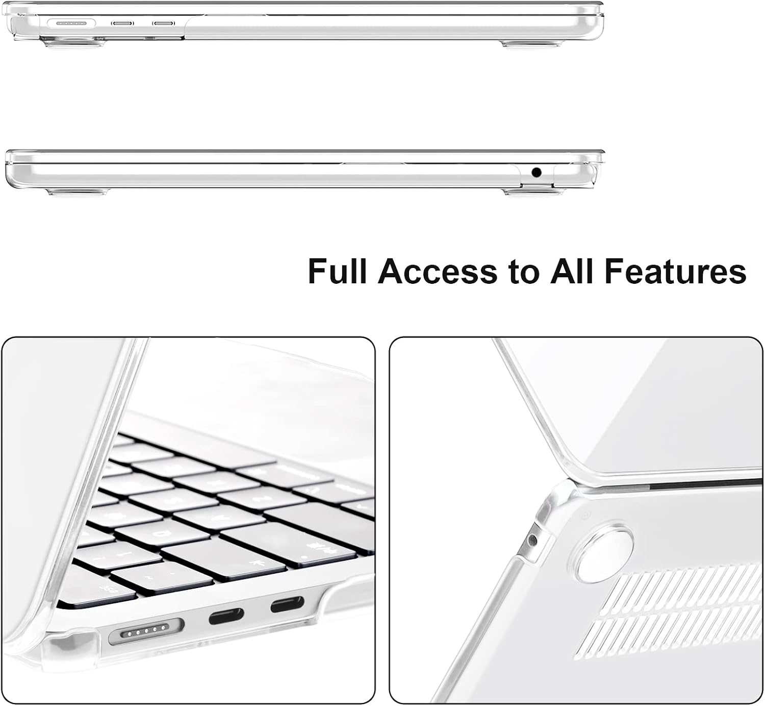 Thumbnail 6 de TECOOL Cover MacBook Air 13,6" trasparente