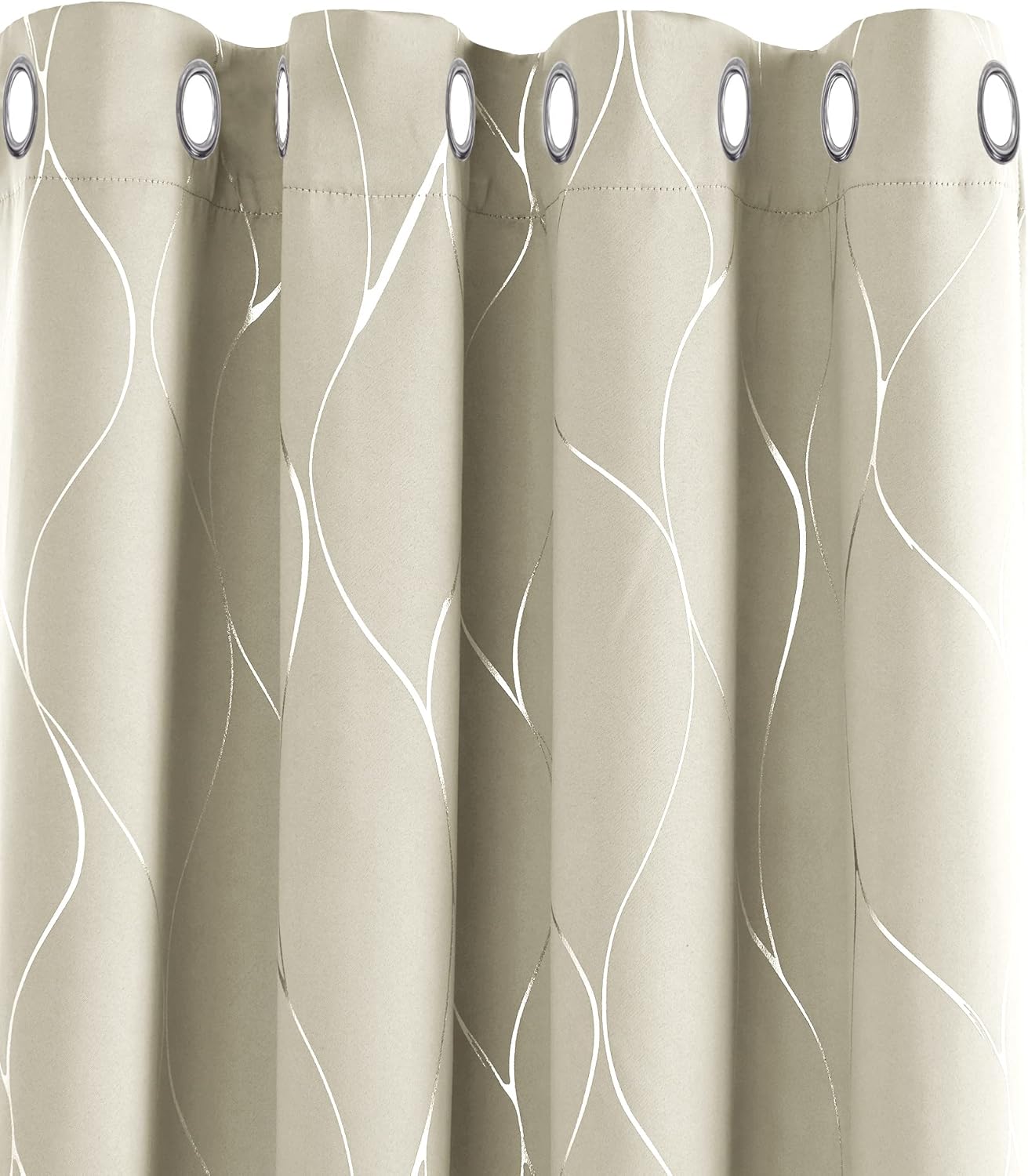 Thumbnail 6 de Deconovo Tende Oscuranti Tripla Tessitura 140x180 cm – Grigio Perla, 2 Pannelli