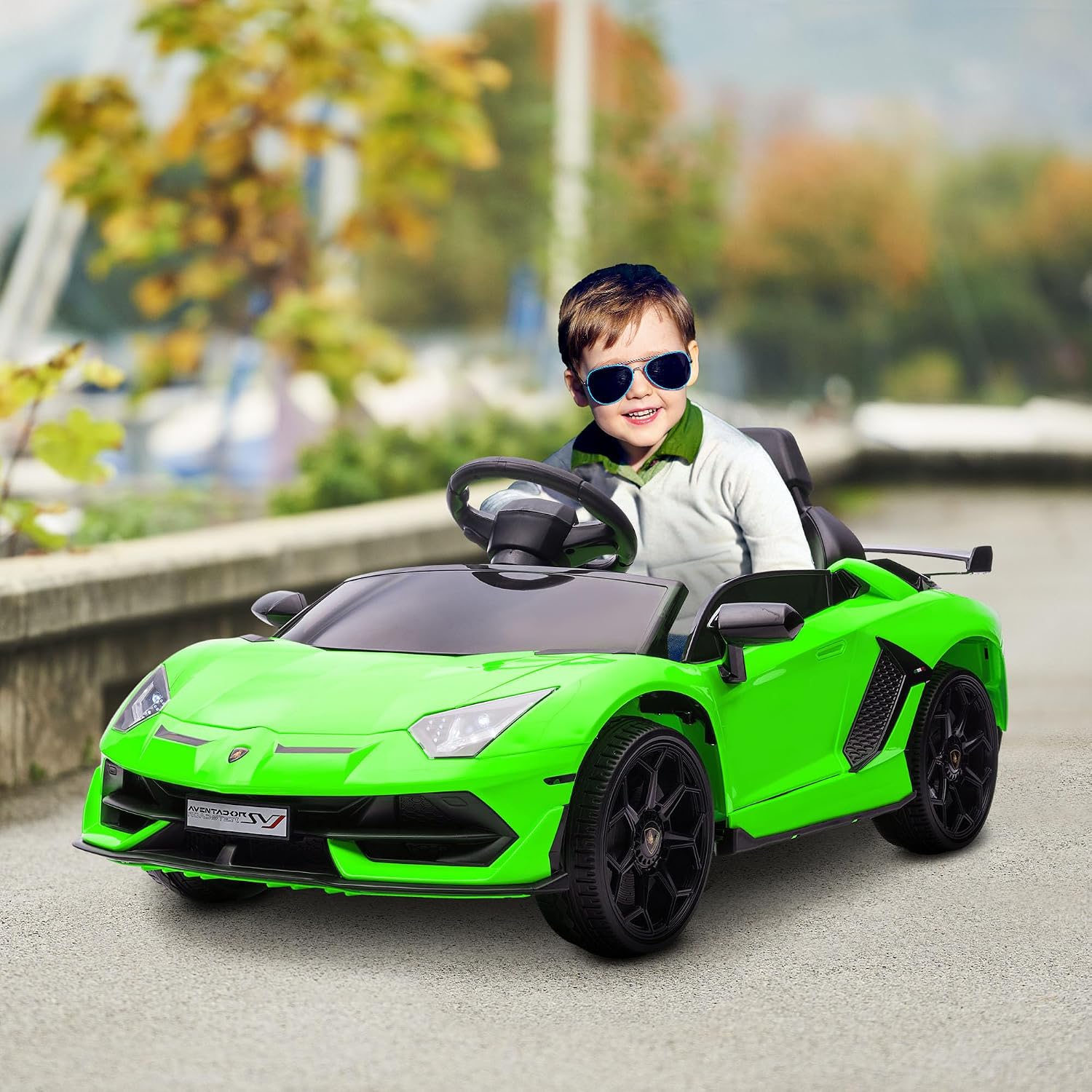 Detalle 2 de Voiture électrique enfant 3-5 km/h