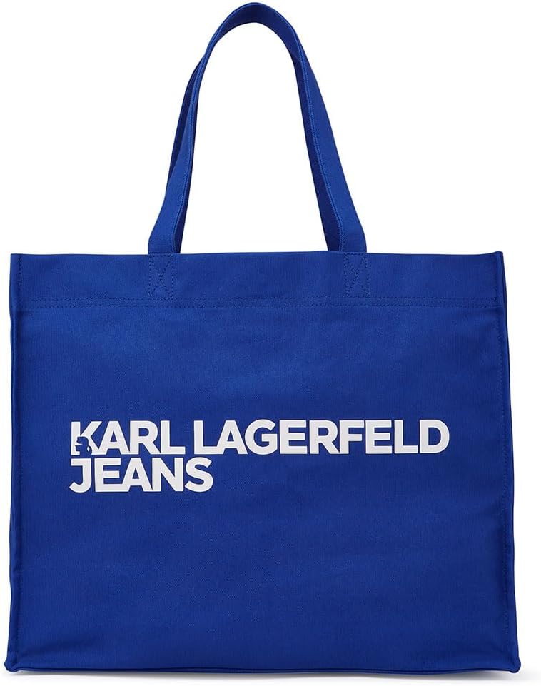 Detalle de Karl Lagerfeld Jeans Damen Essential Logo Shopper – KLJ Blue