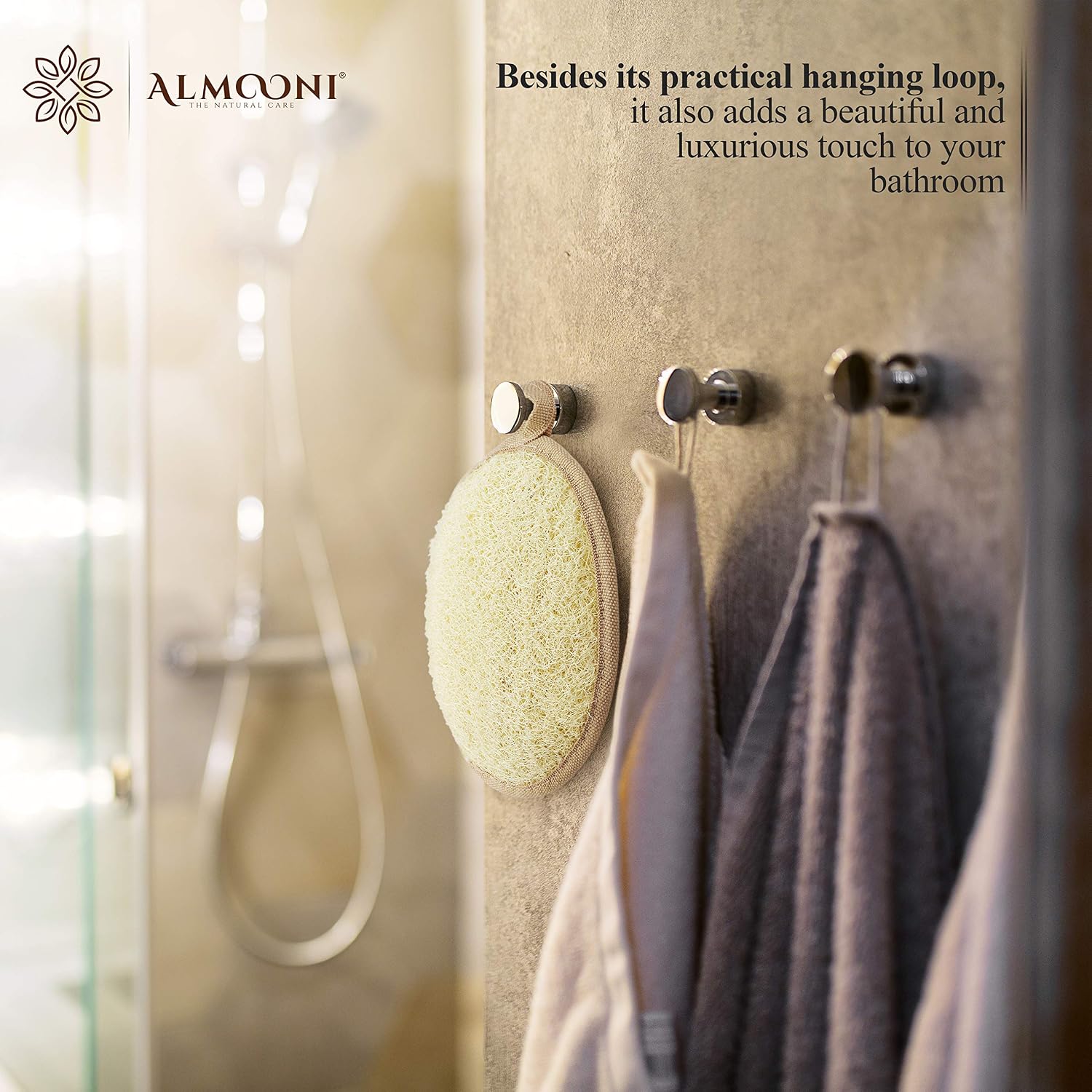 Thumbnail 4 de Almooni Natural Loofah 2-pack