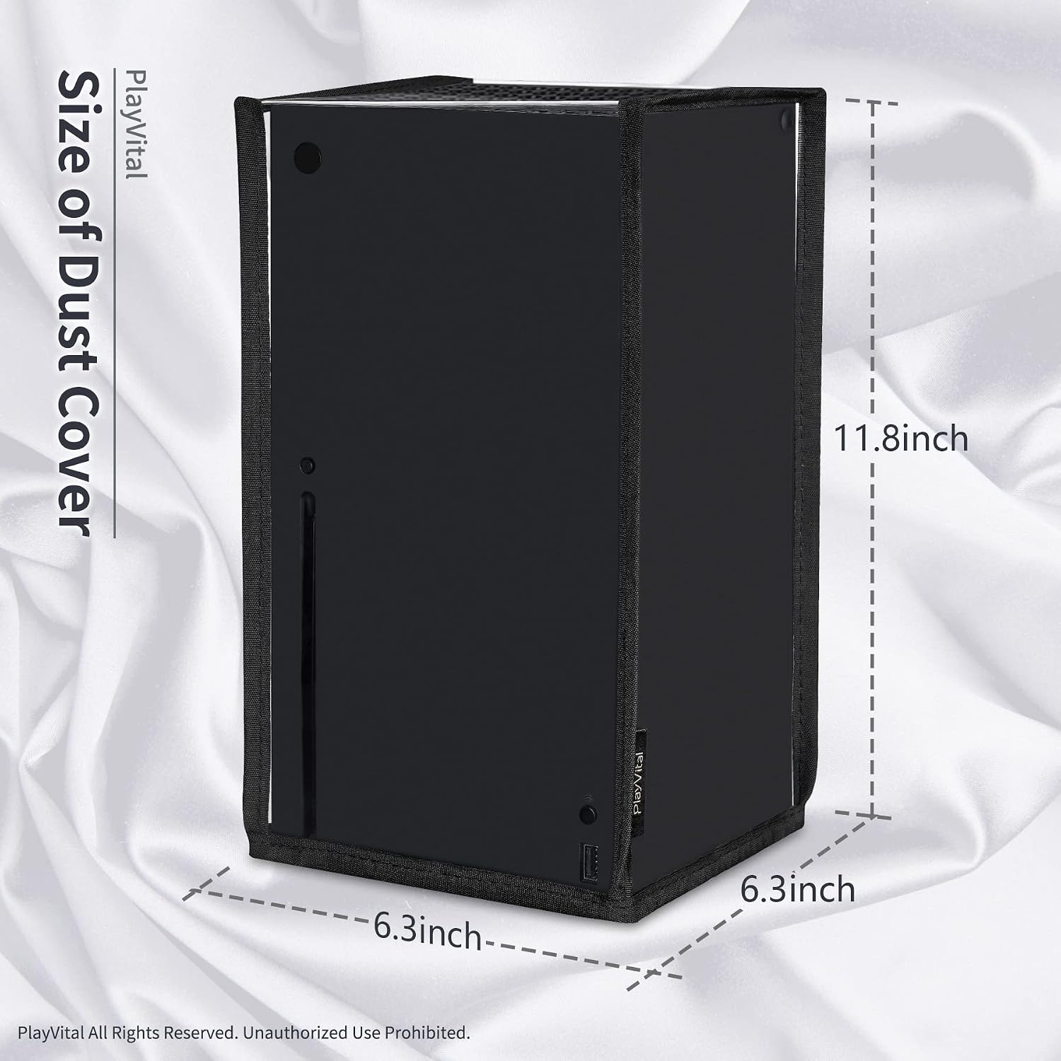 Thumbnail 4 de playvital Transparent Dust Cover for Xbox Series X Console