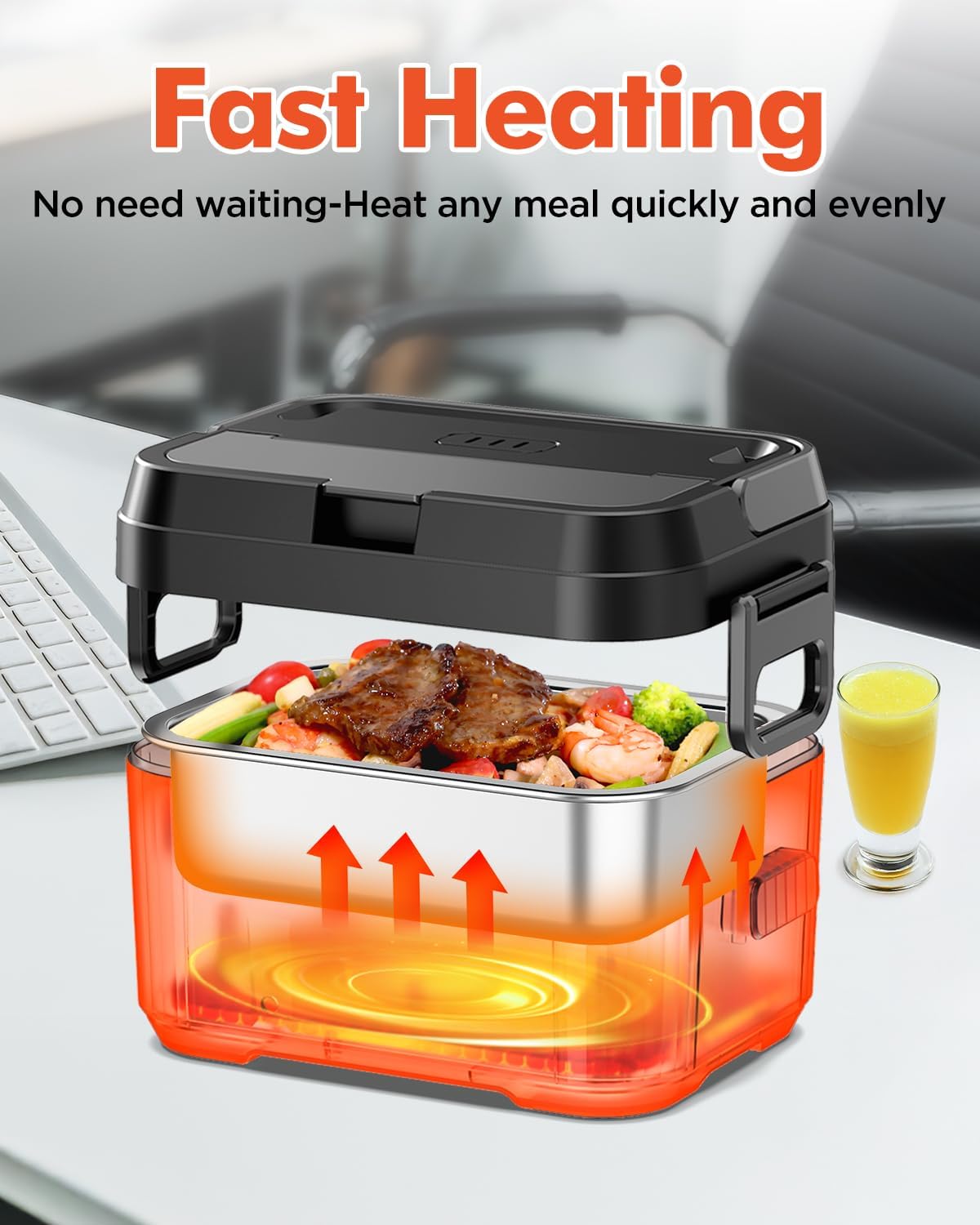 Thumbnail 4 de Hugmazing Cordless Lunch Box 1.2L 🍱