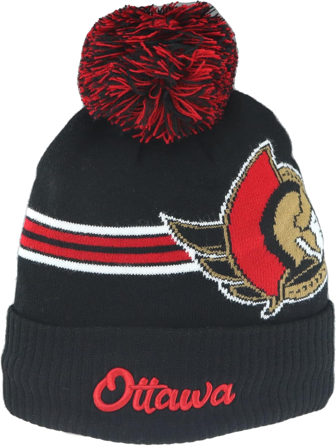 Thumbnail 2 de ZHATS NHL Officially Licensed Pom Rush Beanie (Unisex-Adult)