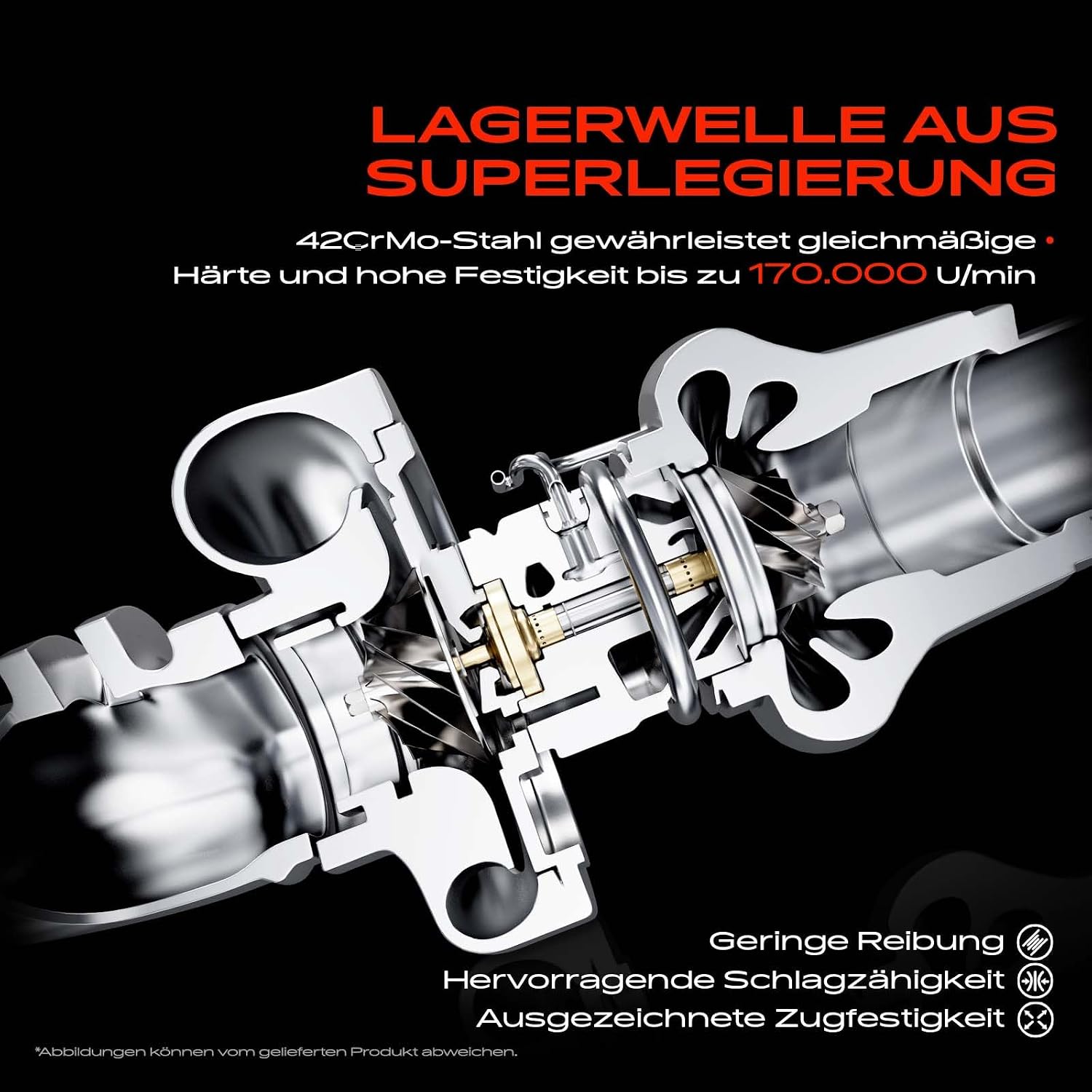 Detalle 2 de Frankberg Abgasturbolader – kompatibel mit Transit Bus/FA/FM/FM FN 2000–2006