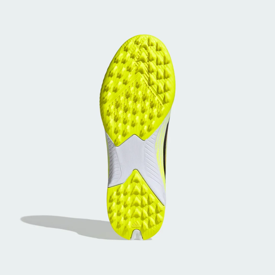 Detalle 2 de Zapatilla de fútbol F50 LEAGUE moqueta de Adidas — Amarillo
