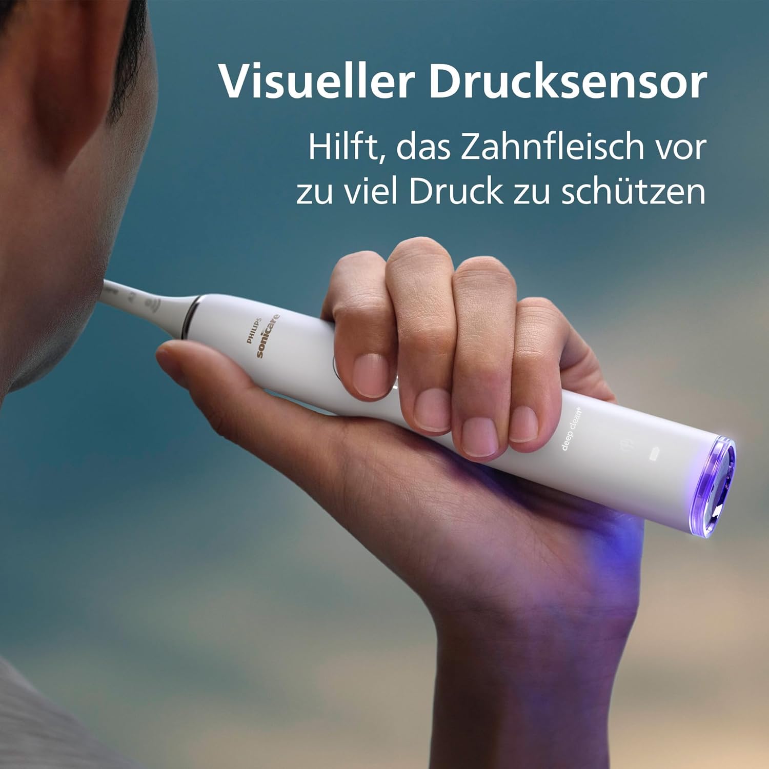 Thumbnail 4 de Philips Sonicare DiamondClean Smart 9400 (HX9917/88) – Schallzahnbürste mit App, Drucksensor und wechselnden Bürstenkopfen