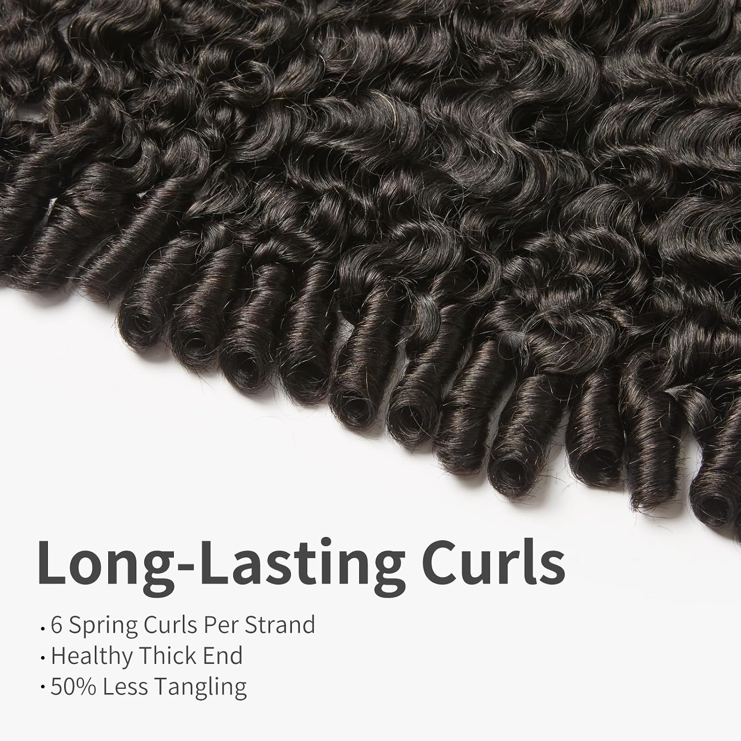 Thumbnail 2 de ASHINE Burmese Curly Bundles 18-22 in