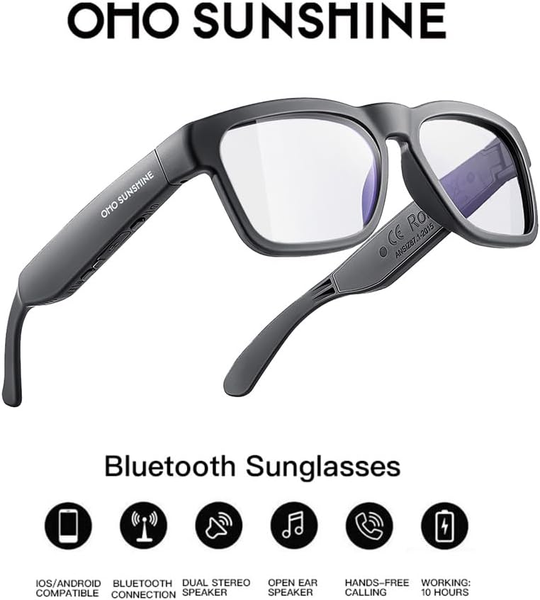 Thumbnail 3 de OhO gafas inteligentes polarizadas con altavoz Bluetooth