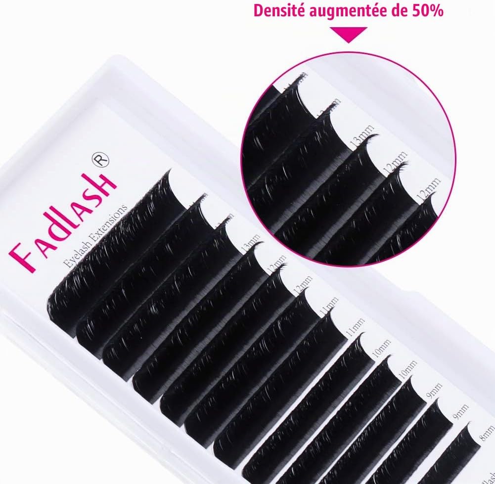 Thumbnail 4 de FADLASH Easy Fan Lashes wimperextensions 0,05 mm C-krul, 8-14 mm
