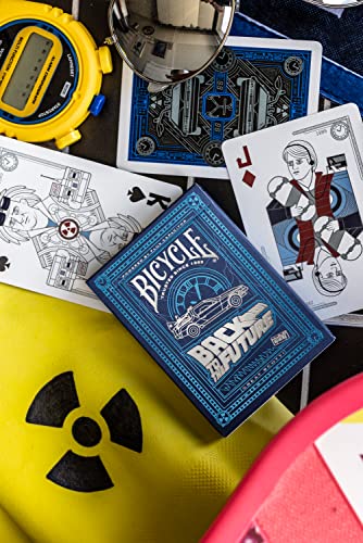 Detalle 2 de Bicycle - Jeu de 54 Cartes à Jouer Edition Retour vers le Futur - Collection Ultimates