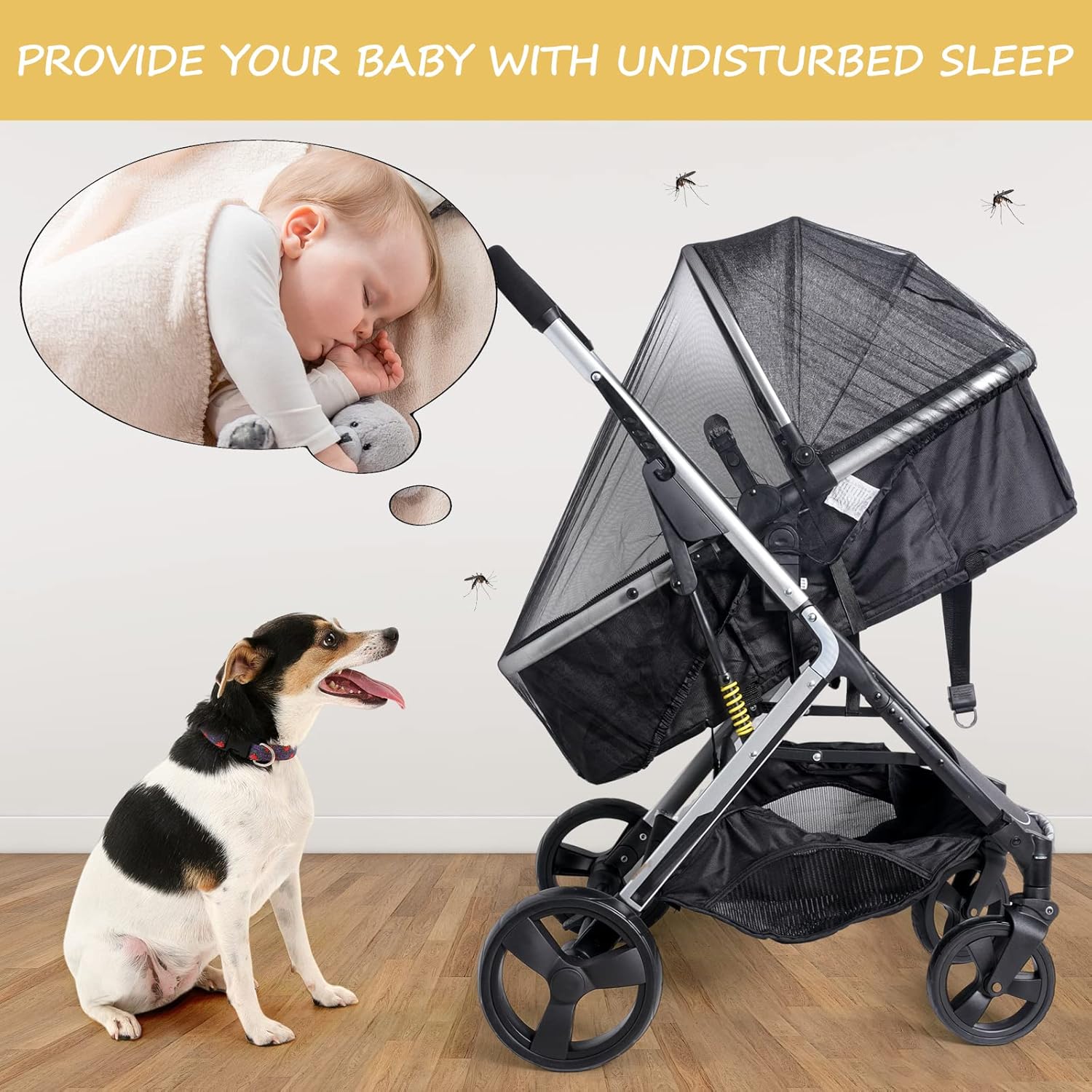 Detalle de Homord Moskitonetz Kinderwagen Universal