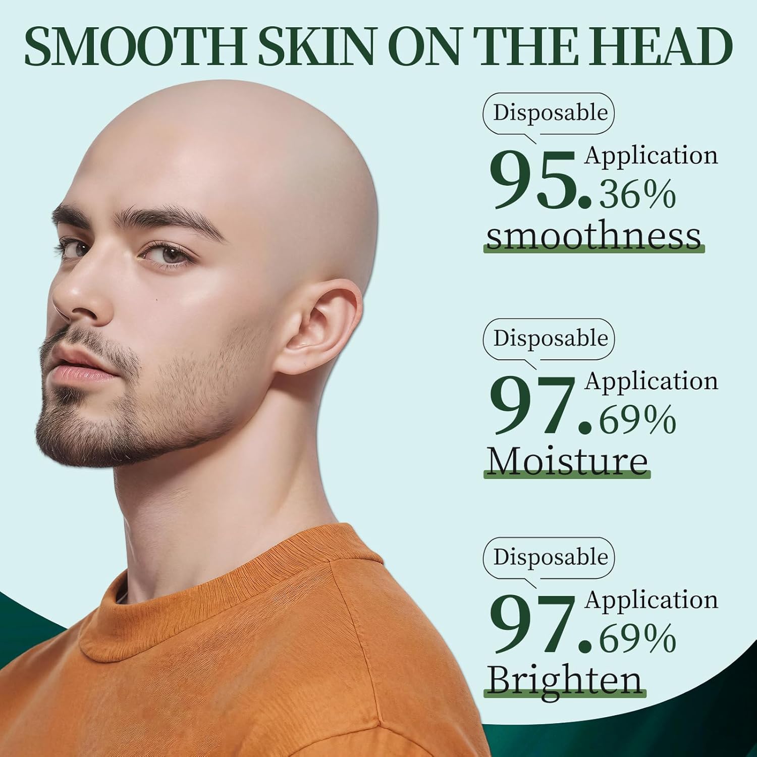 Thumbnail 4 de 50ml Crema Teste Rasate: idratante e lenitiva per cuoio capelluto calvo