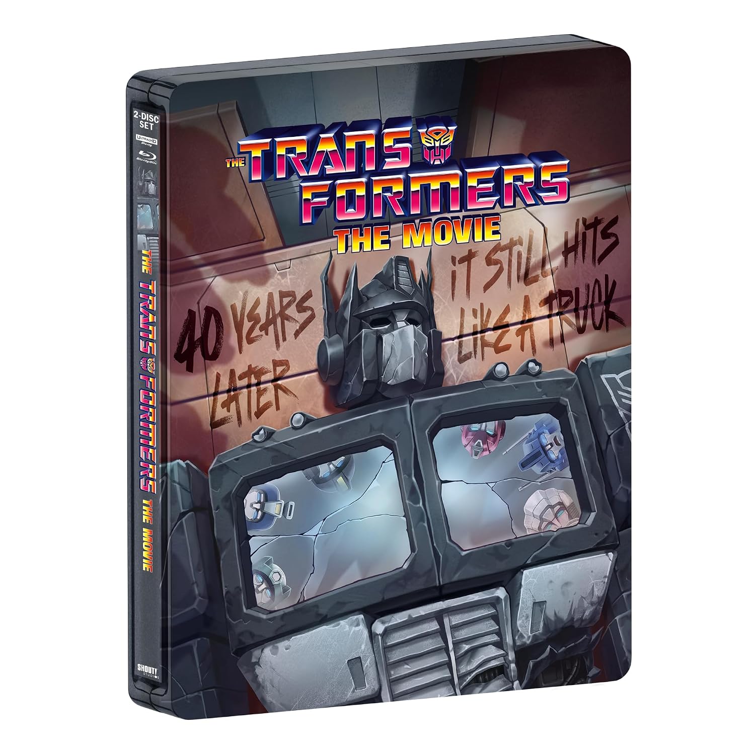 Thumbnail 1 de The Transformers: The Movie 40th Anniversary Limited Edition Steelbook [4K UHD] — SHOUT! FACTORY