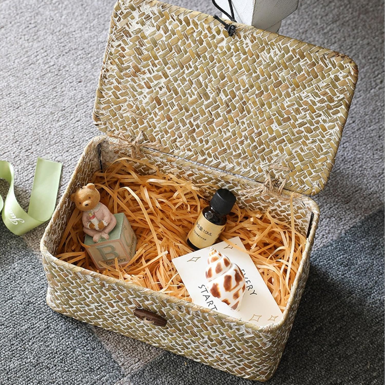 Thumbnail 4 de 500g Brown Shredded Tissue Paper for Gift Boxes – Eco-Friendly Hamper Filler