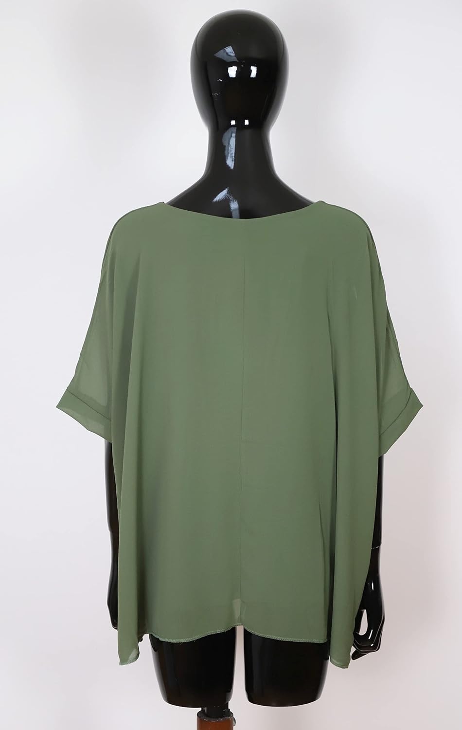 Detalle de Van Der Rich Bluse aus Mousseline mit Innenfutter – Damen