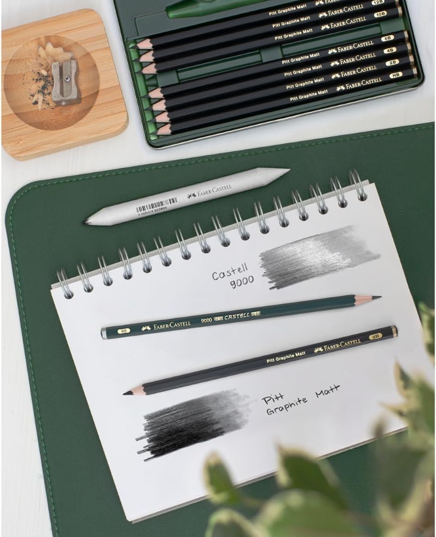 Thumbnail 5 de Faber-Castell 115220 Pitt Graphite Matt Bleistifte-Set (11-teilig) mit Zubehör