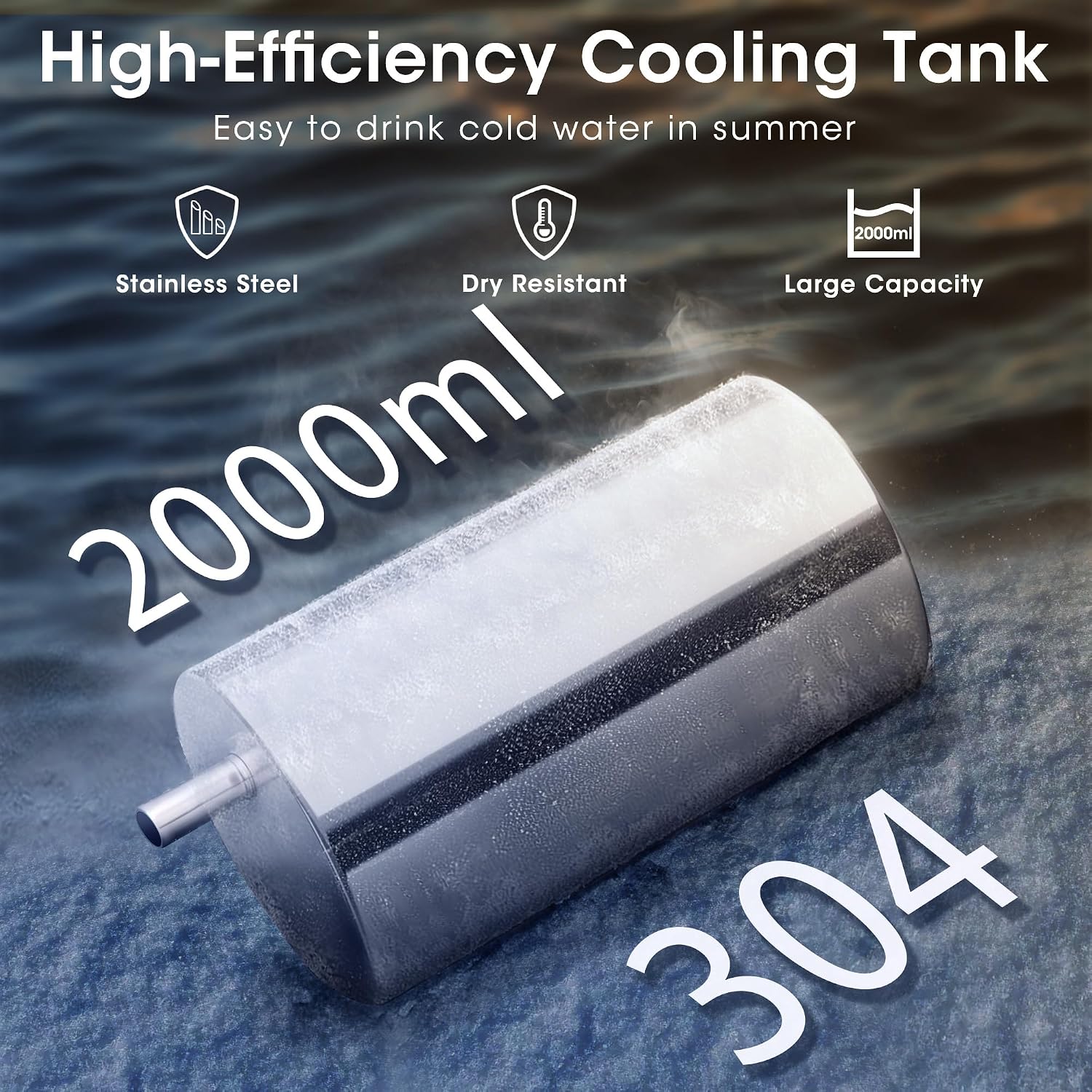Thumbnail 6 de Tehanld Bottom-Loading Water Cooler for 3- or 5-Gallon Bottles