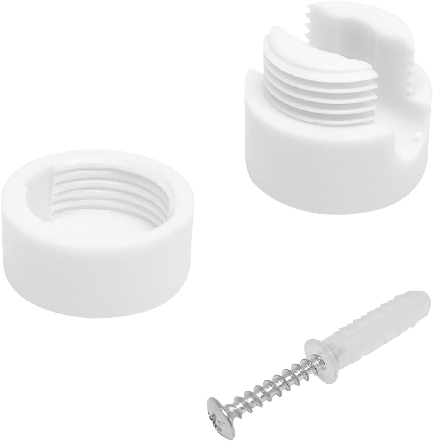 Thumbnail 2 de smartect Decentratore da Parete e Soffitto per Cavi (8 Pezzi, Bianco, Ø20x18 mm) – Supporto in Superficie per Illuminazione fai-da-te