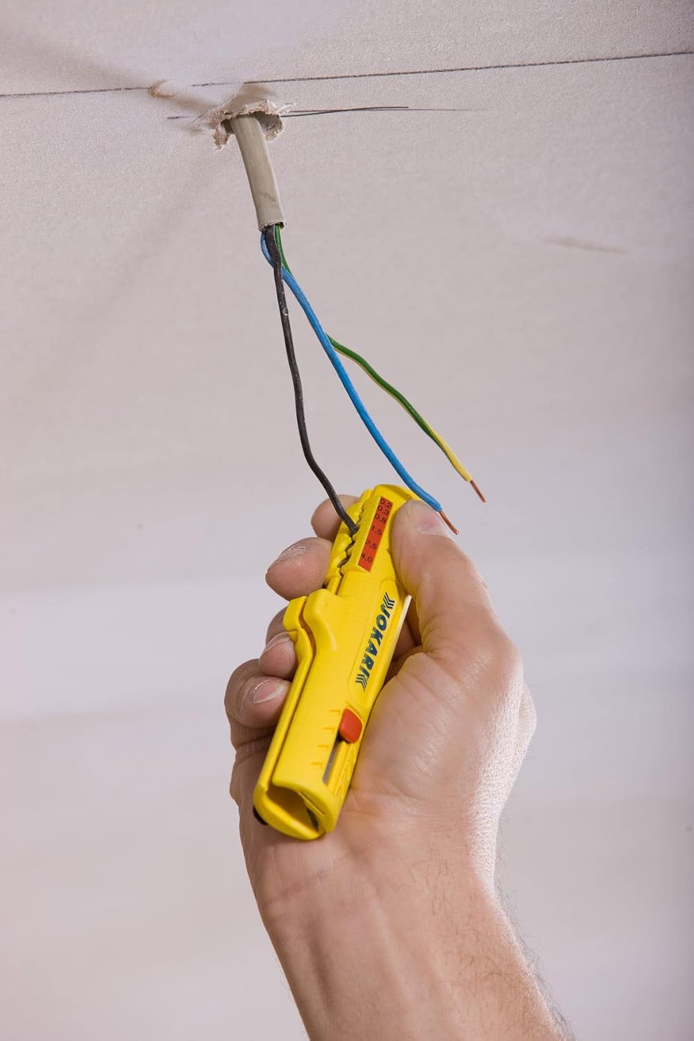 Thumbnail 2 de JOKARI T30150 Vielzweckabisoliermesser Nr.15 – Kabel-D.8-13mm, Litzen-D.0,2-4mm