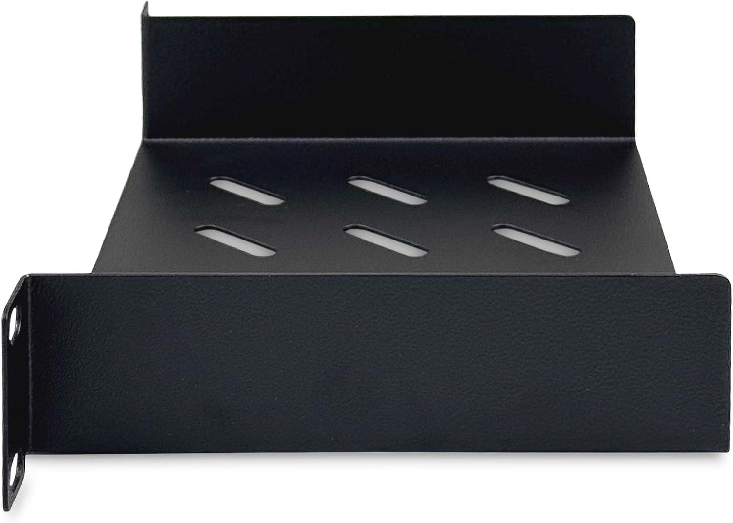 Thumbnail 3 de DIGITUS 1HE 10-Zoll Fachboden (254 mm) für Netzwerk-Schrank, perforiertes Stahlblech in Schwarz