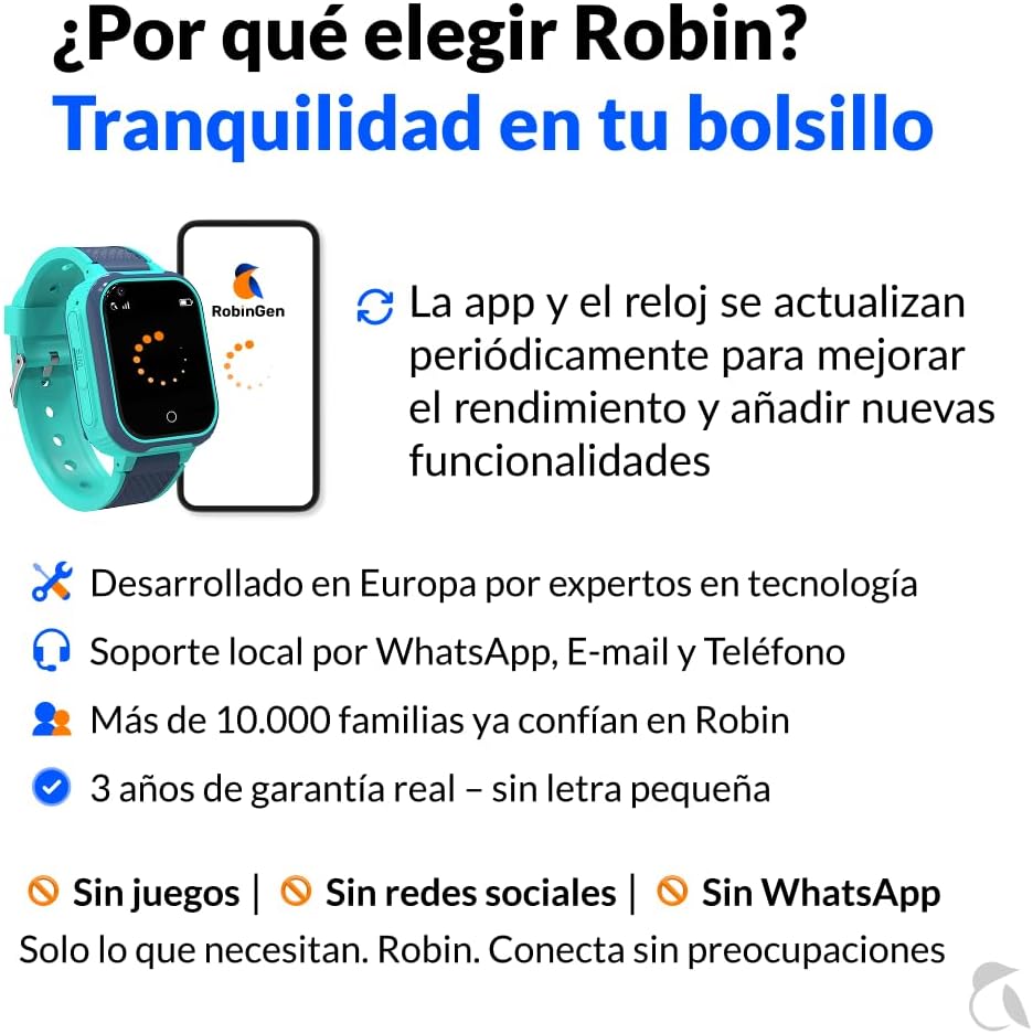 Thumbnail 4 de Robin Watch K1 reloj 4G para niños