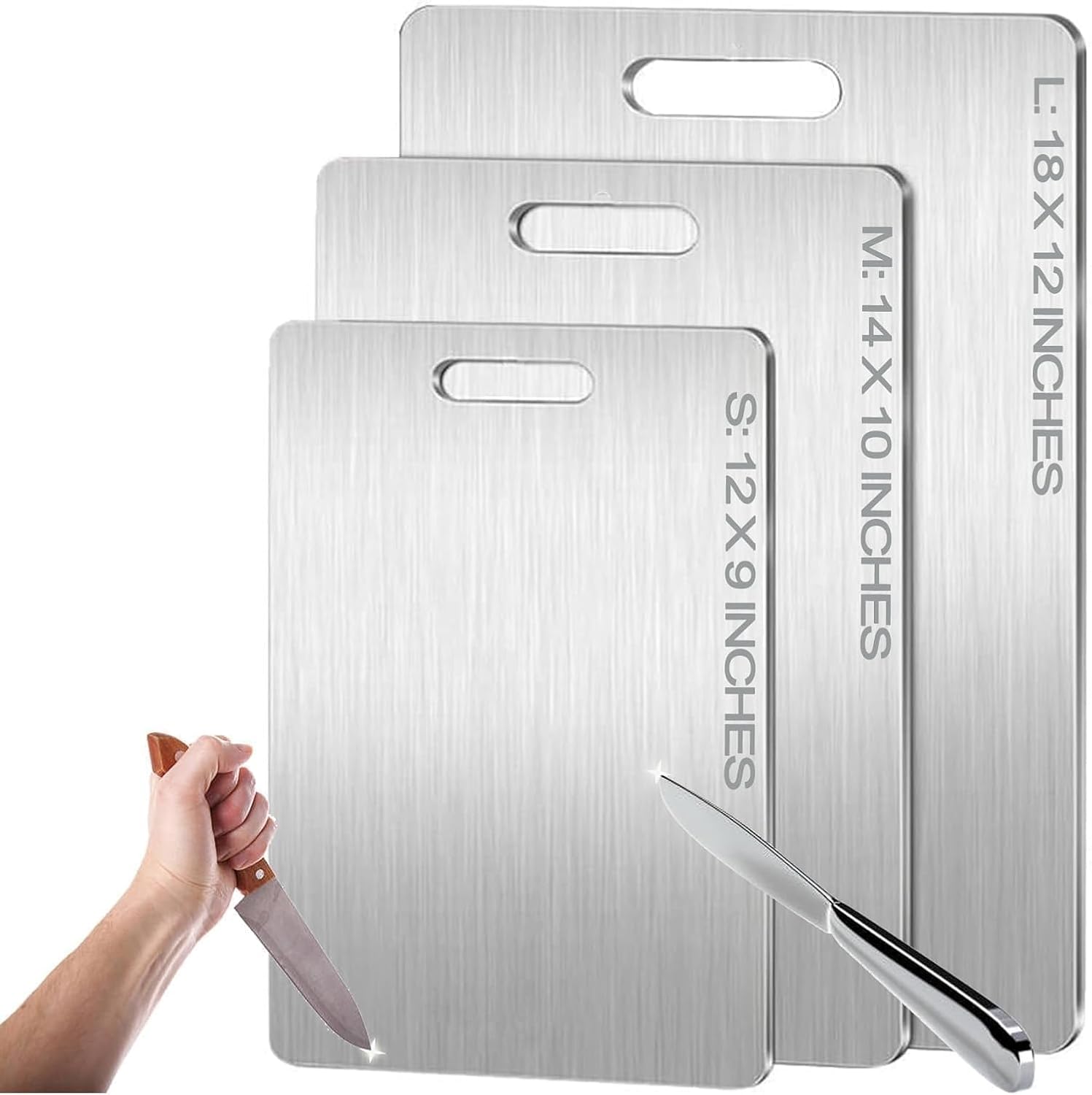Detalle de Zaucet 2025 Titanium Cutting Board 🔪