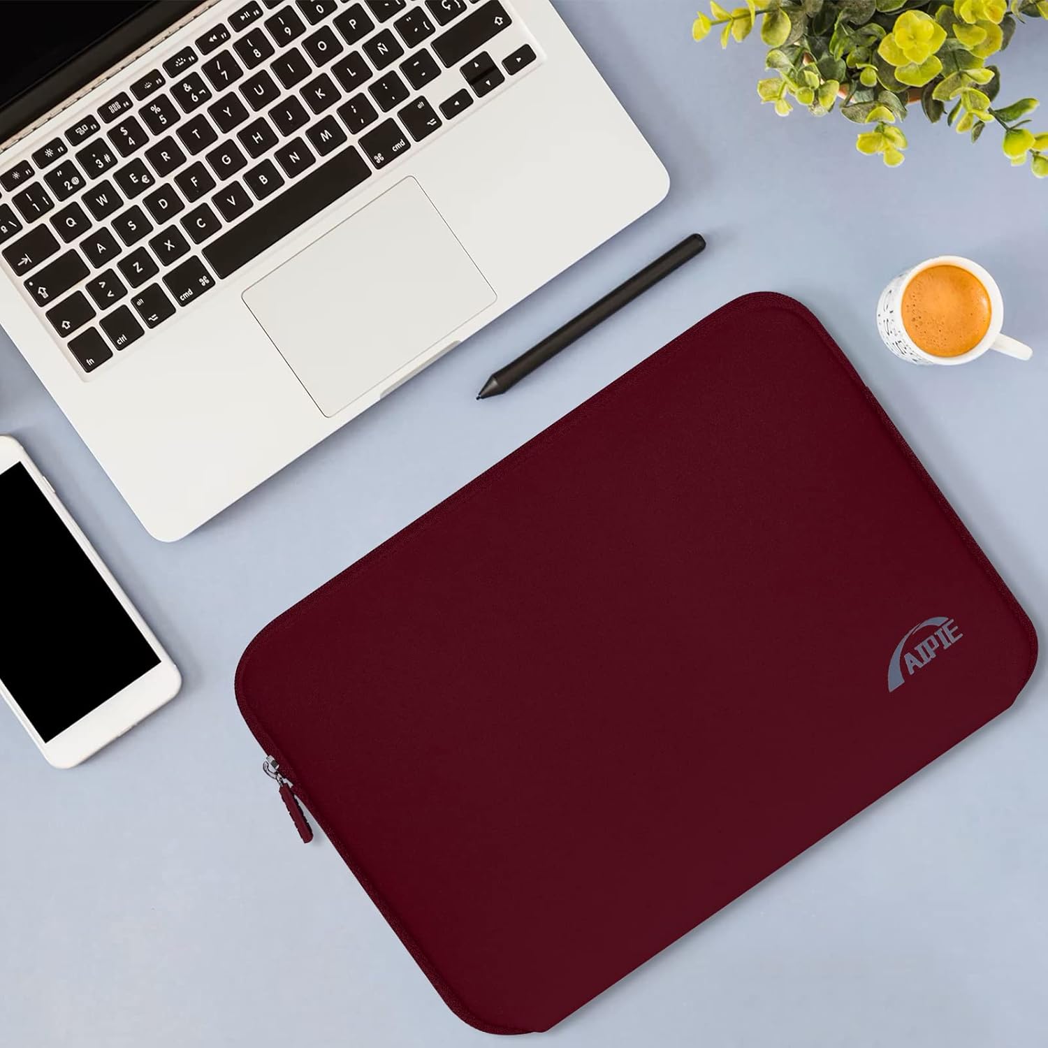 Thumbnail 3 de AIPIE Laptop Sleeve 13–13.6 Inches: Neoprene Protection for MacBook and More