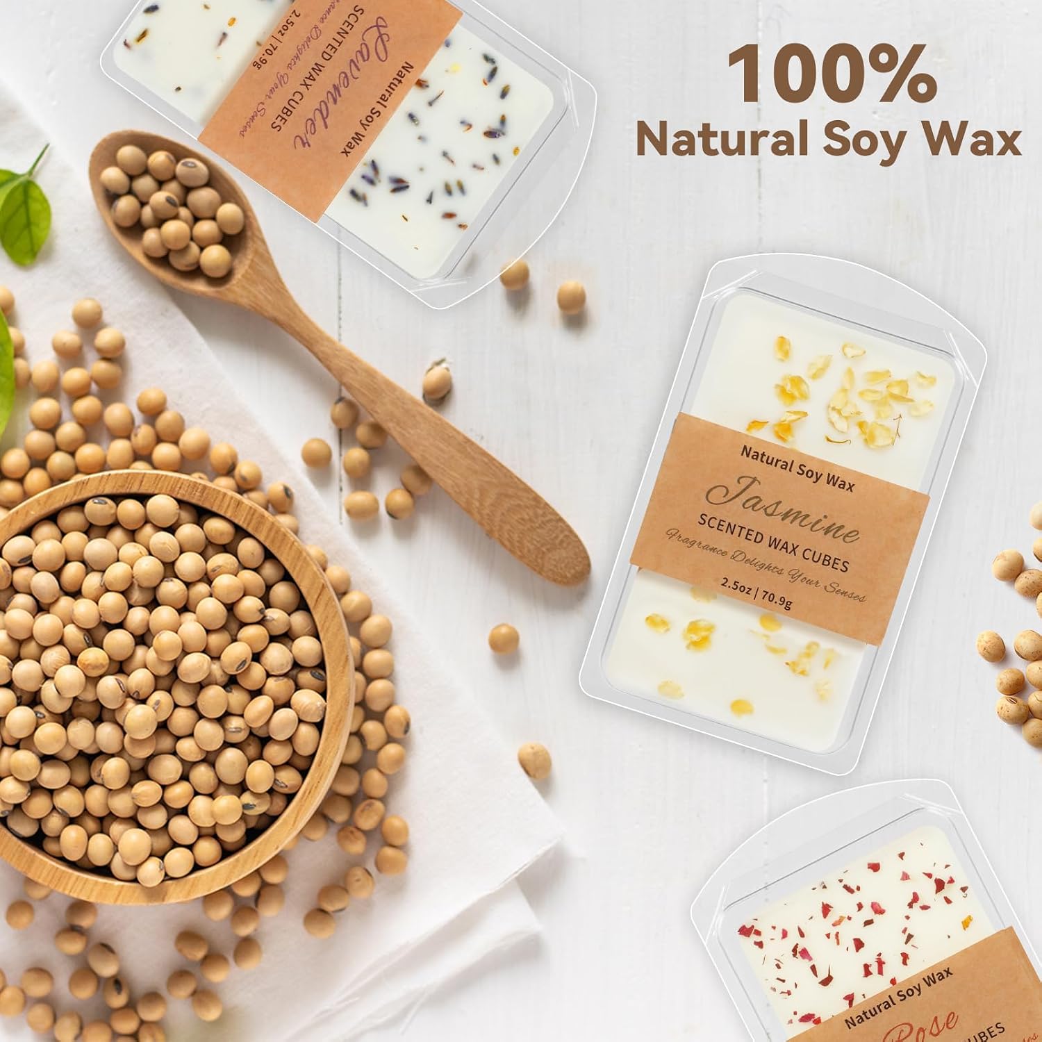 Thumbnail 2 de SCENTORINI Wax13 Wax Melts, 3-Pack with Rose, Lavender & Jasmine