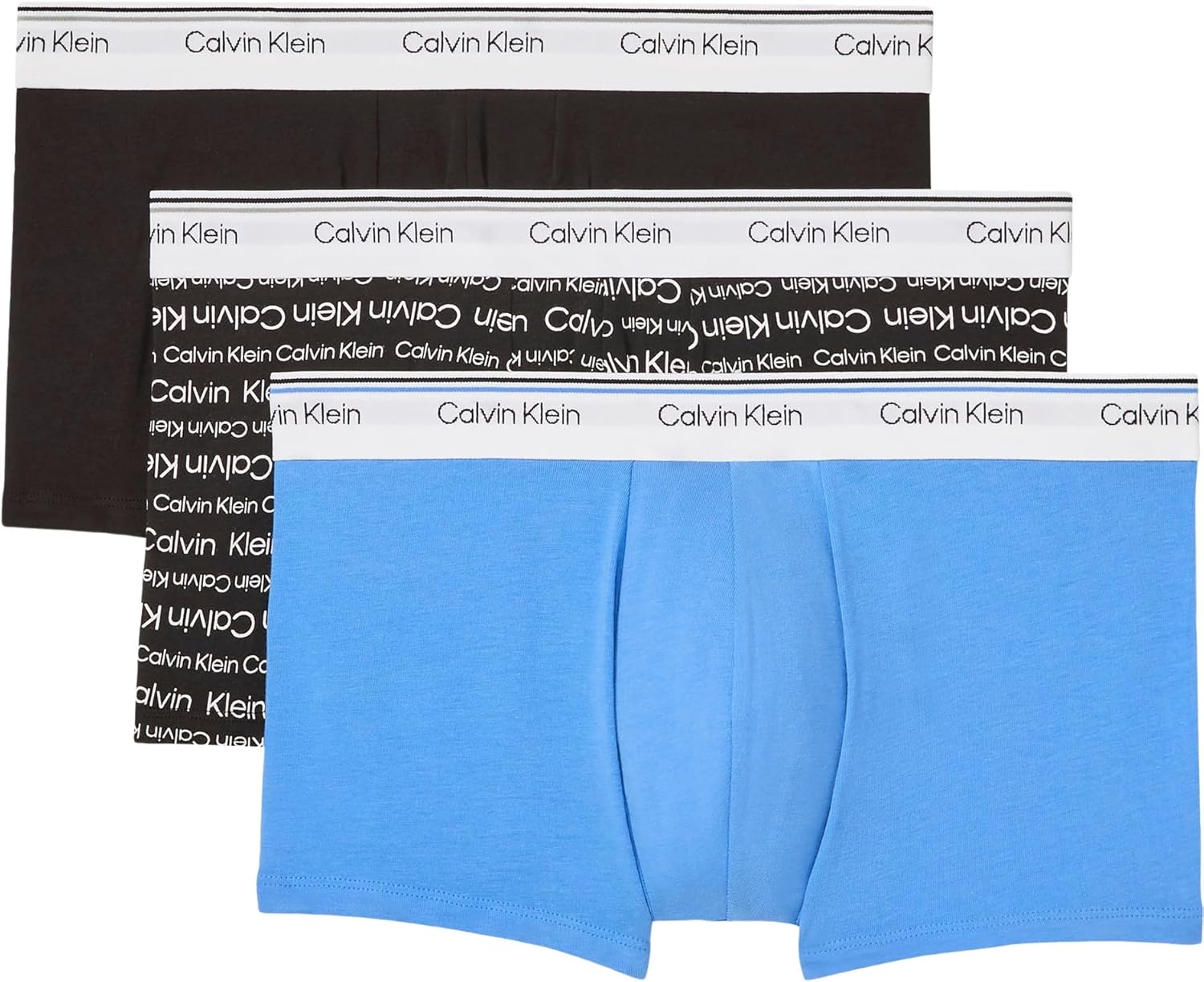 Thumbnail 6 de Calvin Klein Men Low-Rise Boxer Short Trunks Stretch Cotton (Pack of 3)